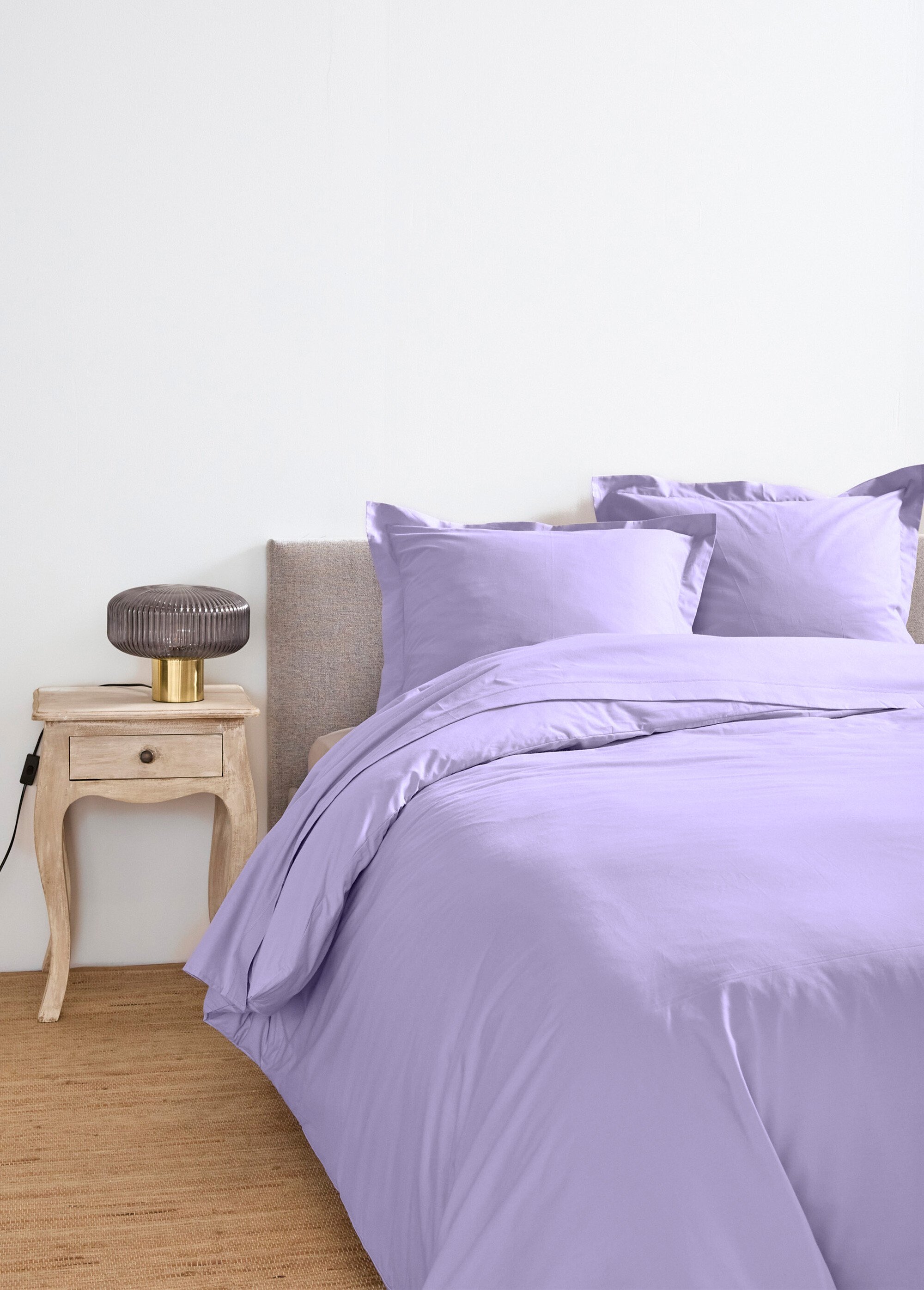 Drap-housse coton uni