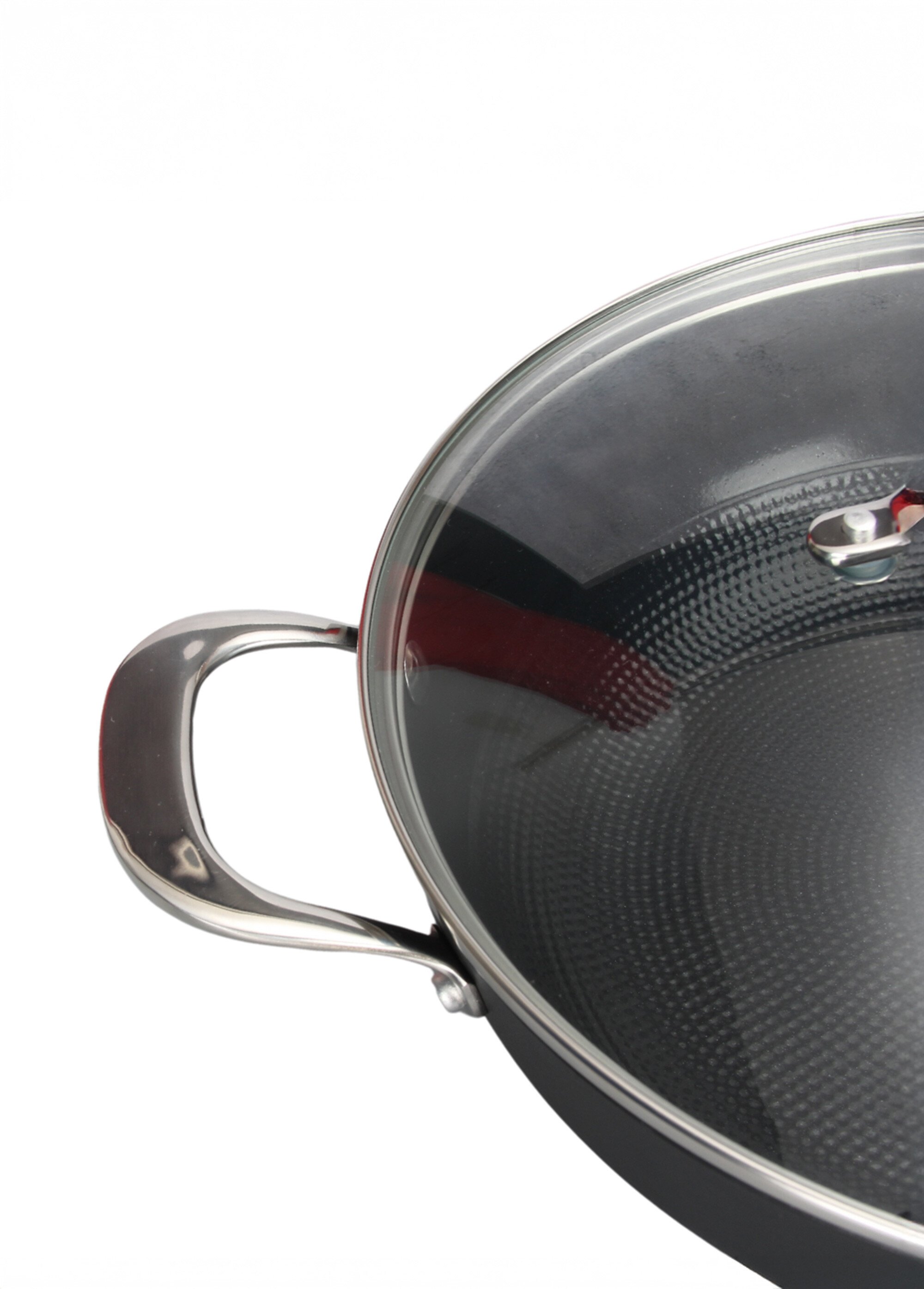 Sauteuse en fonte 32cm, Air Iron Noir 9080175 DE3