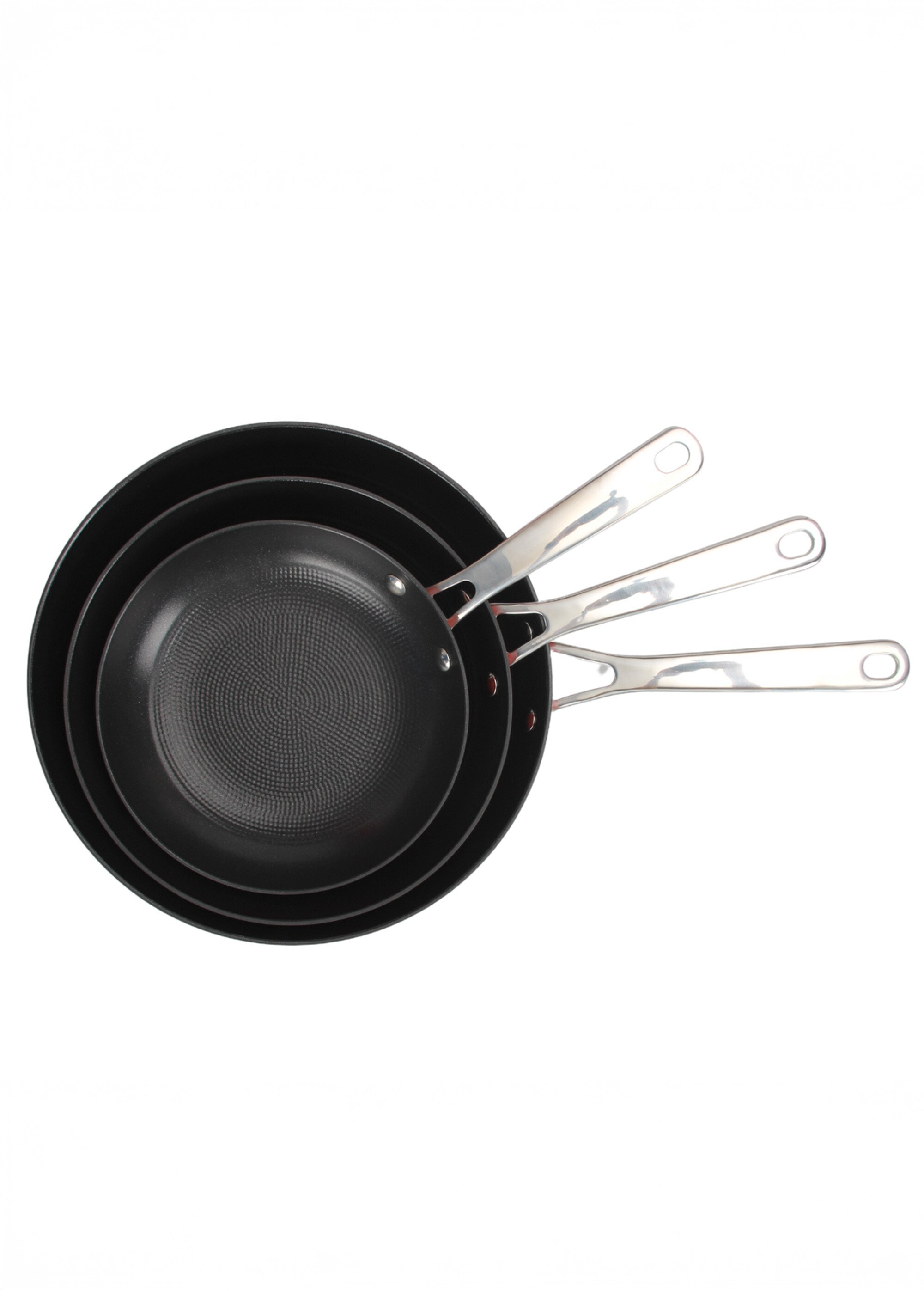 Set 3 poêles 20/24/28cm, Red Air Iron Rouge 9031190 OV1