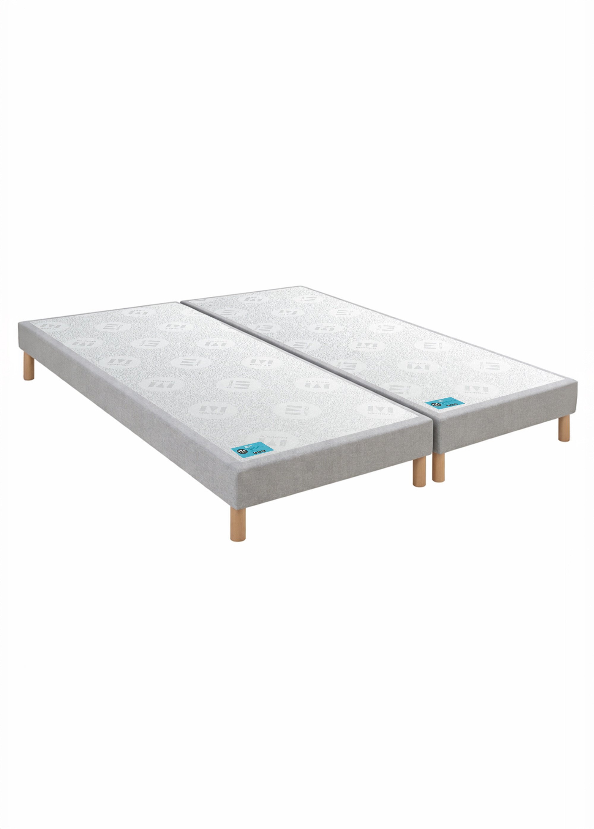 Sommier tapissier épaisseur 14cm, lattes GRIS CLAIR MER-SOM-PTDORM FA1