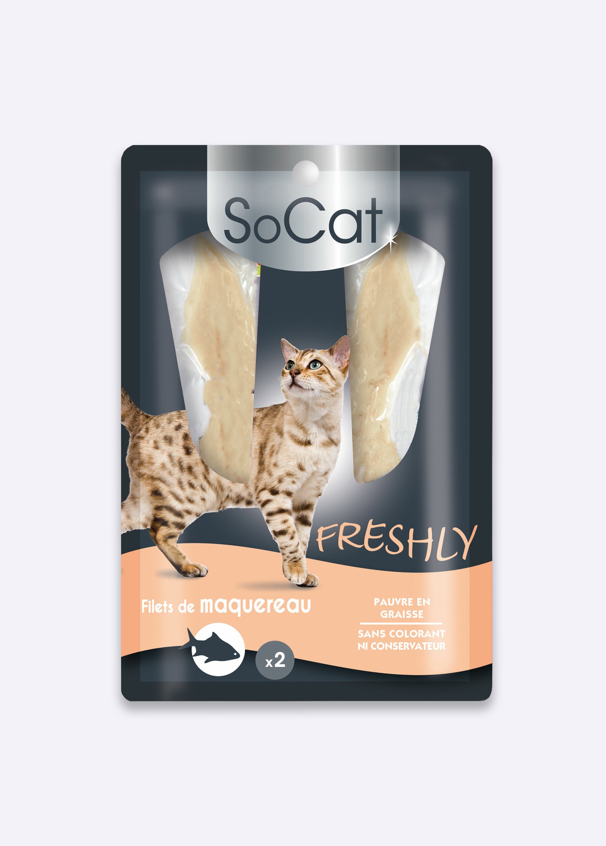 Friandises chat, filets poisson/viande