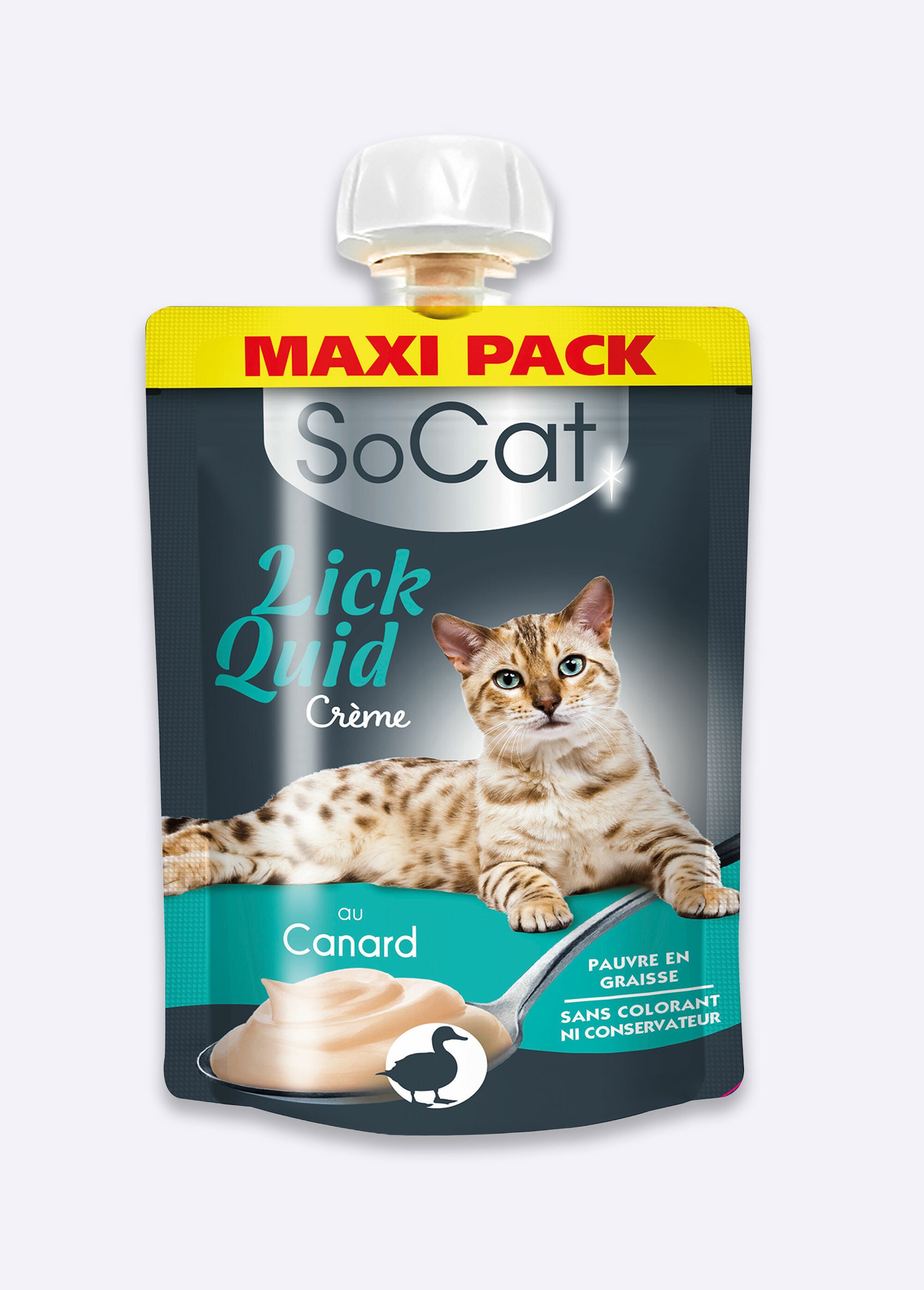Gourde friandise liquide chat maxi pack