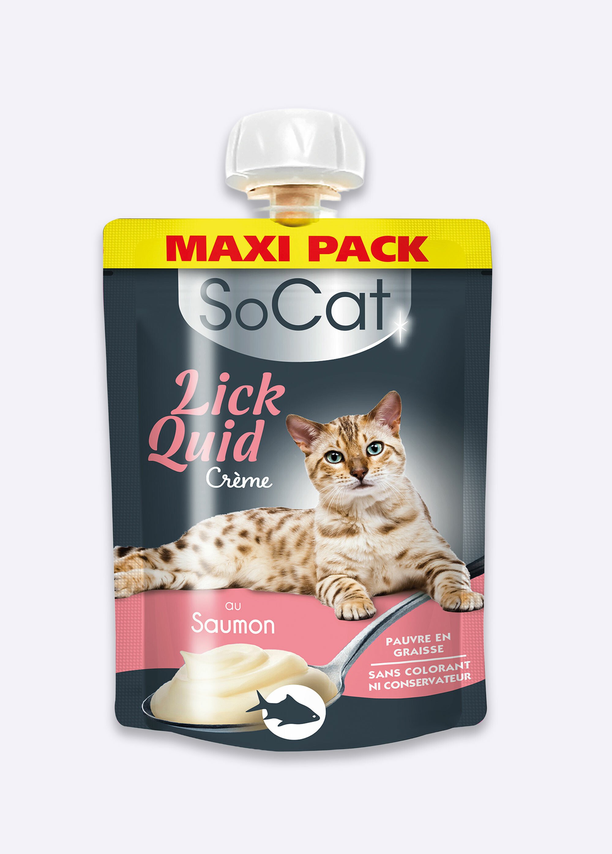 Gourde friandise liquide chat maxi pack