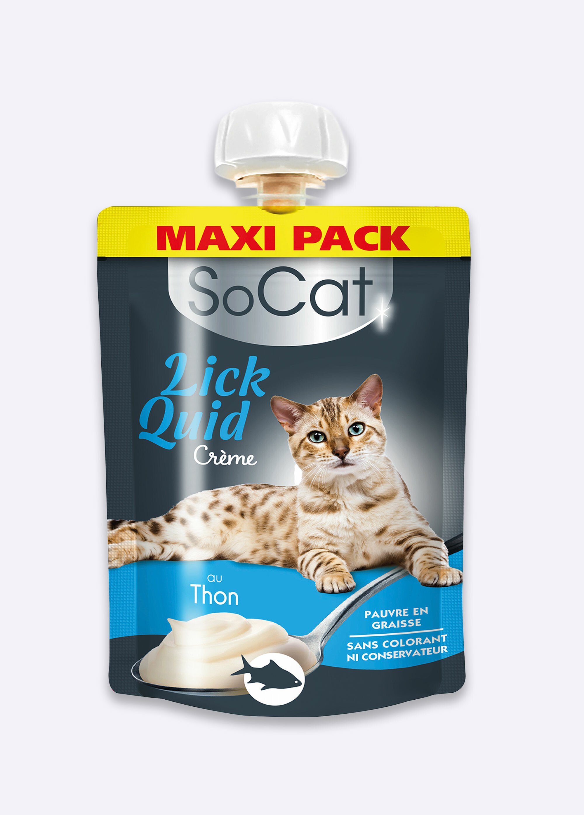 Gourde friandise liquide chat maxi pack