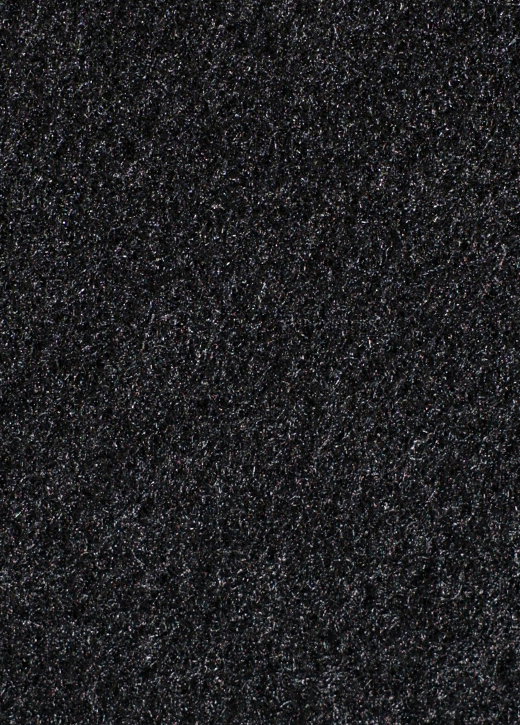 Coupon habillement, tissu aspect laineux NOIR COT116619 DE2