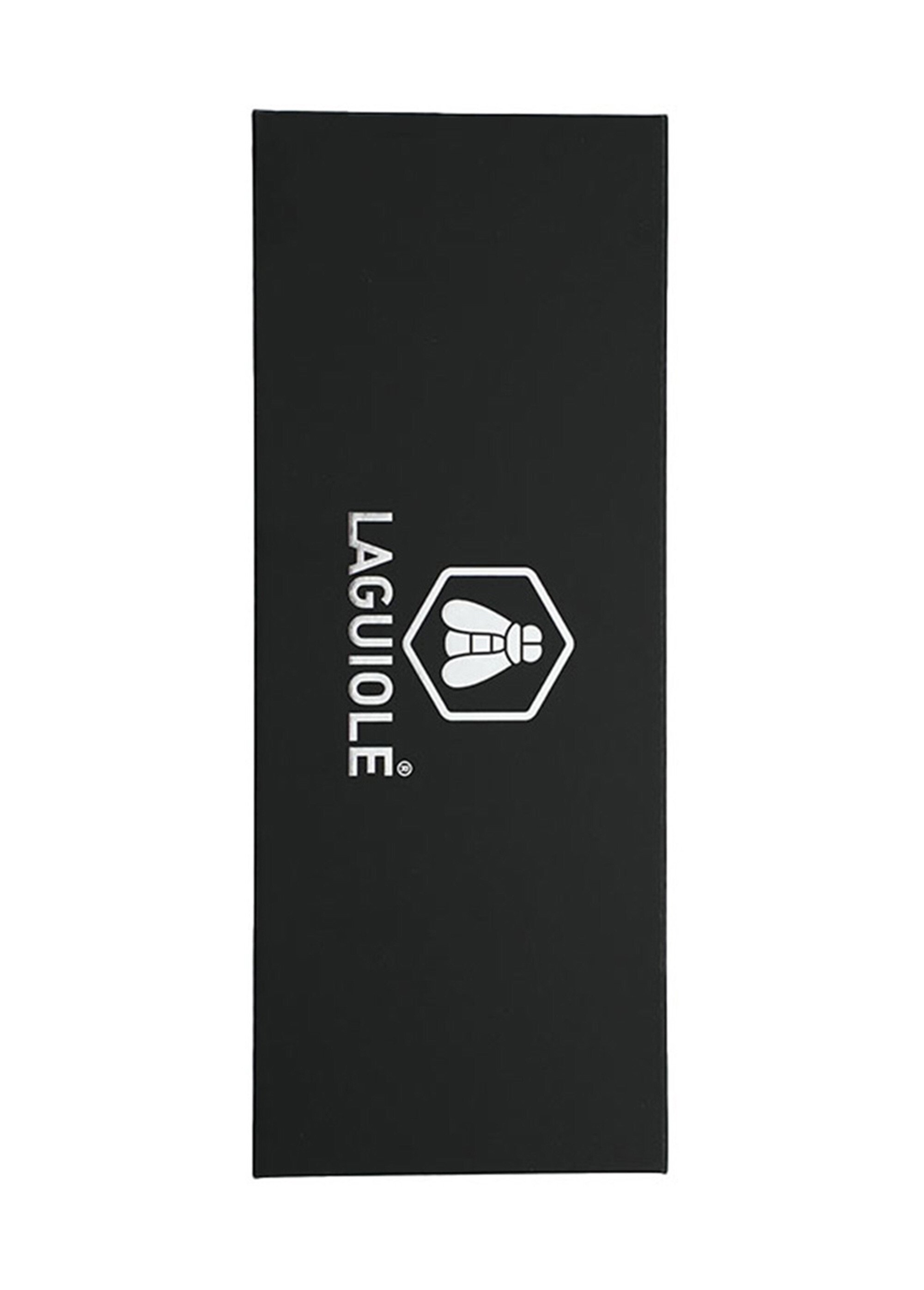 Couteau d'office lame martelée + étui, Sen Noir 9171510 DE2