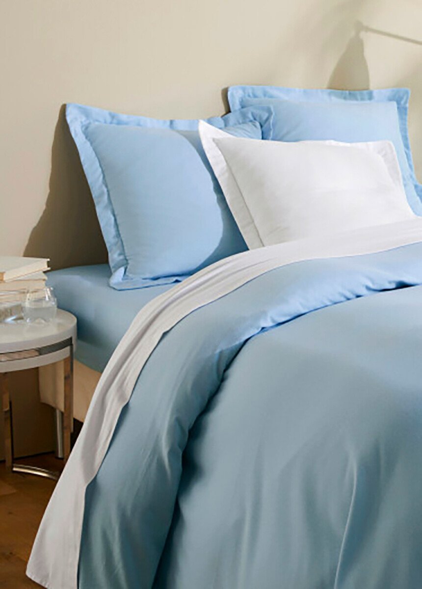 Drap plat uni flanelle coton 160 g