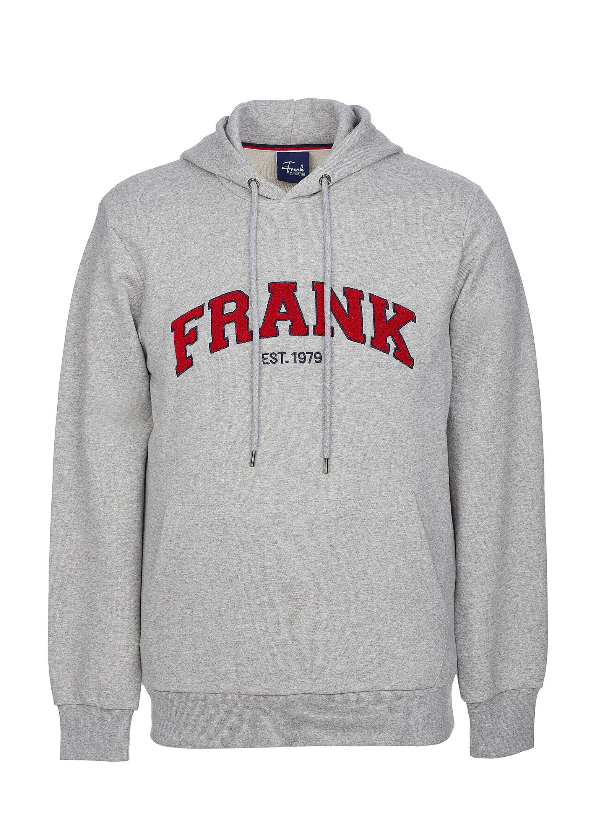 Sweat shirt à capuche, logo bouclette Gris MFKRODOLPH AP1