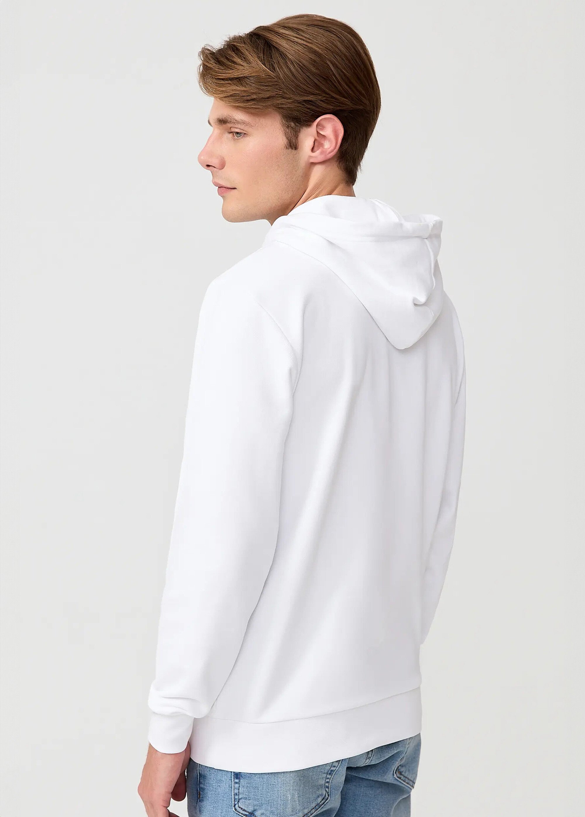 Sweat shirt à capuche poche kangourou