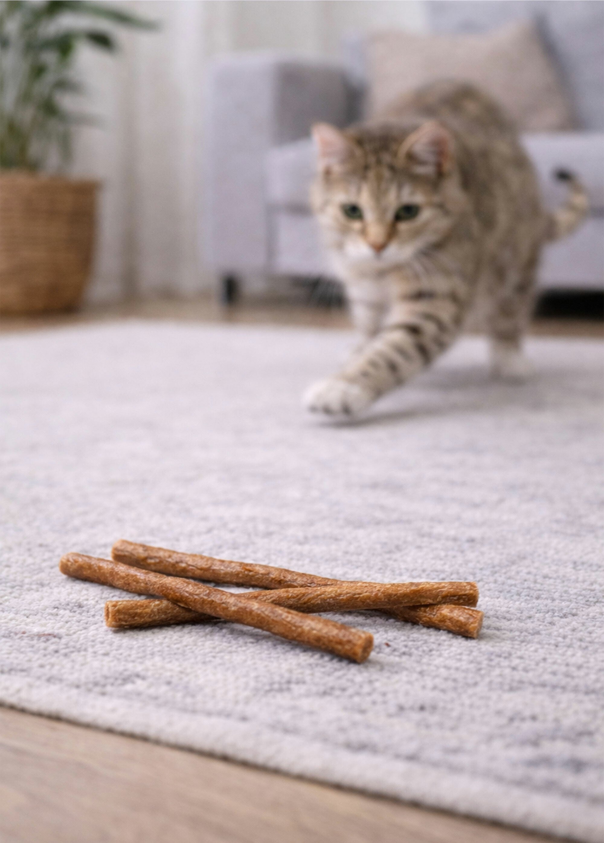 Sticks pour chat, recette sans céréales ROSE RIG-00006742EL SI1