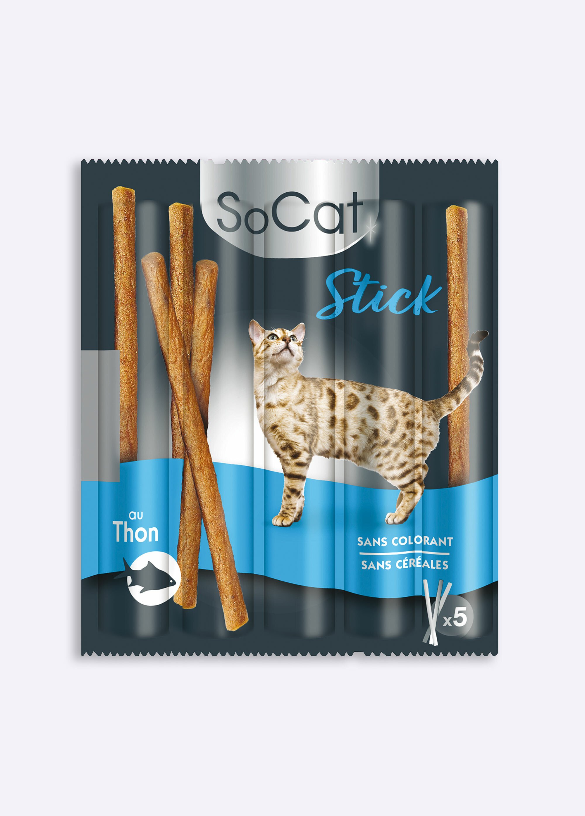 Sticks pour chat, recette sans céréales MARRON RIG-00006742EL FA1