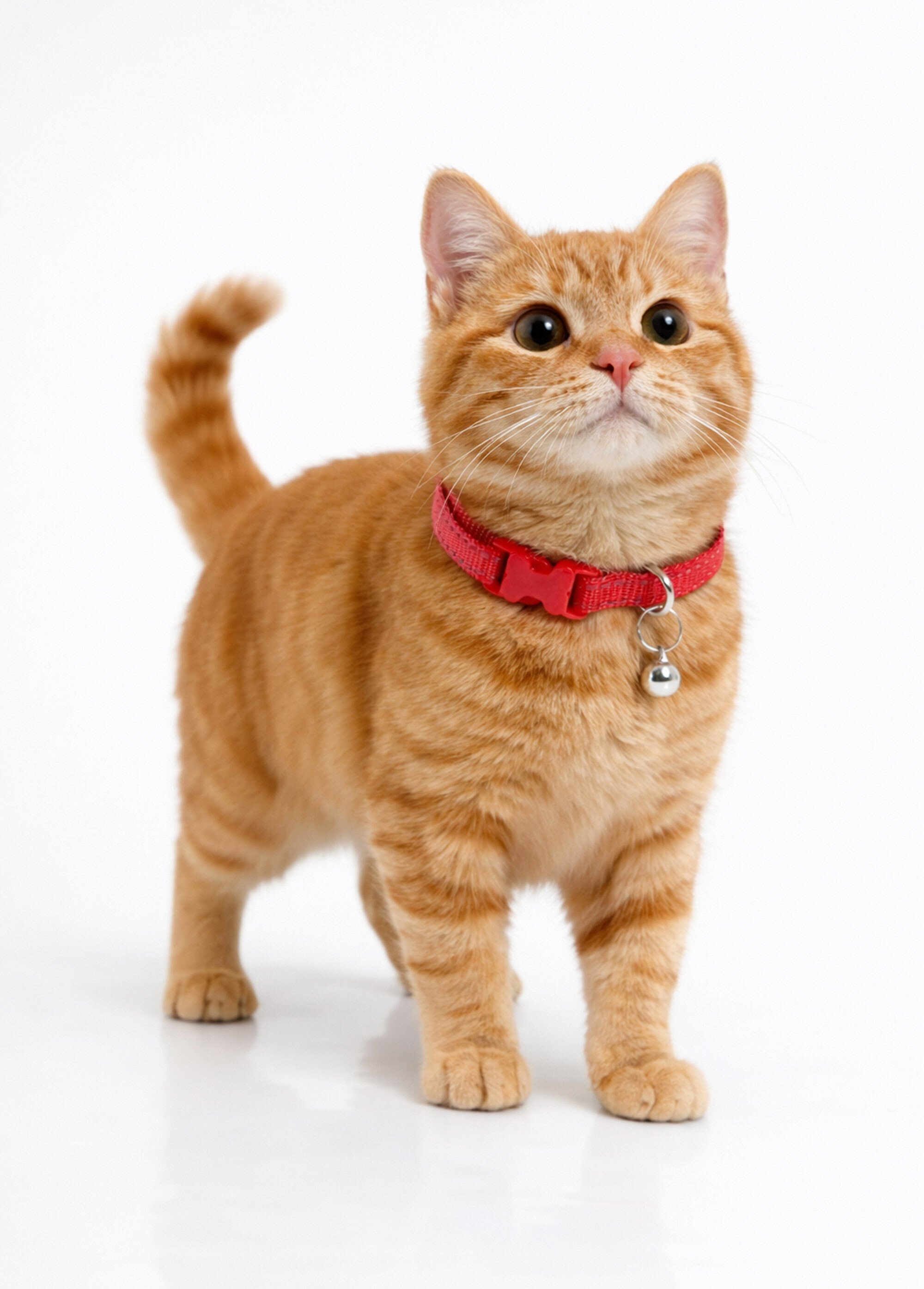 Collier réglable pour chat avec grelot ROUGE RIG-00001773EL SI1