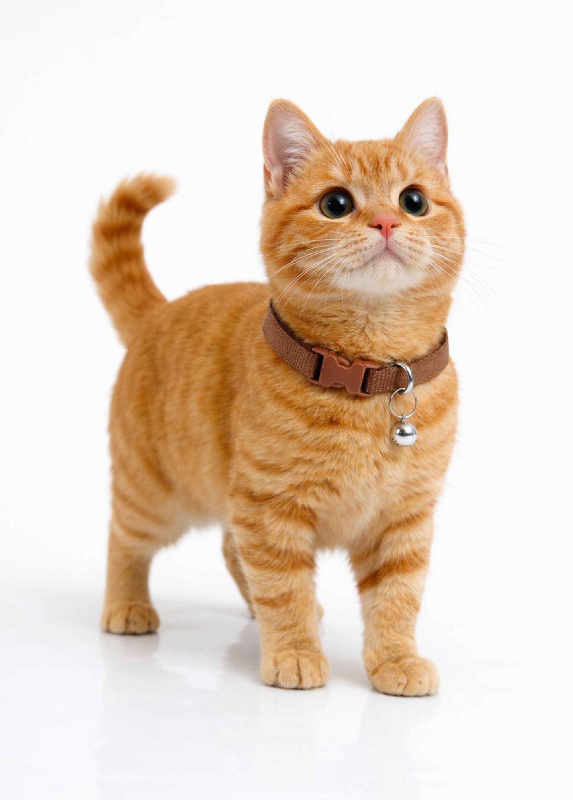 Collier réglable pour chat avec grelot MARRON RIG-00001773EL SI1