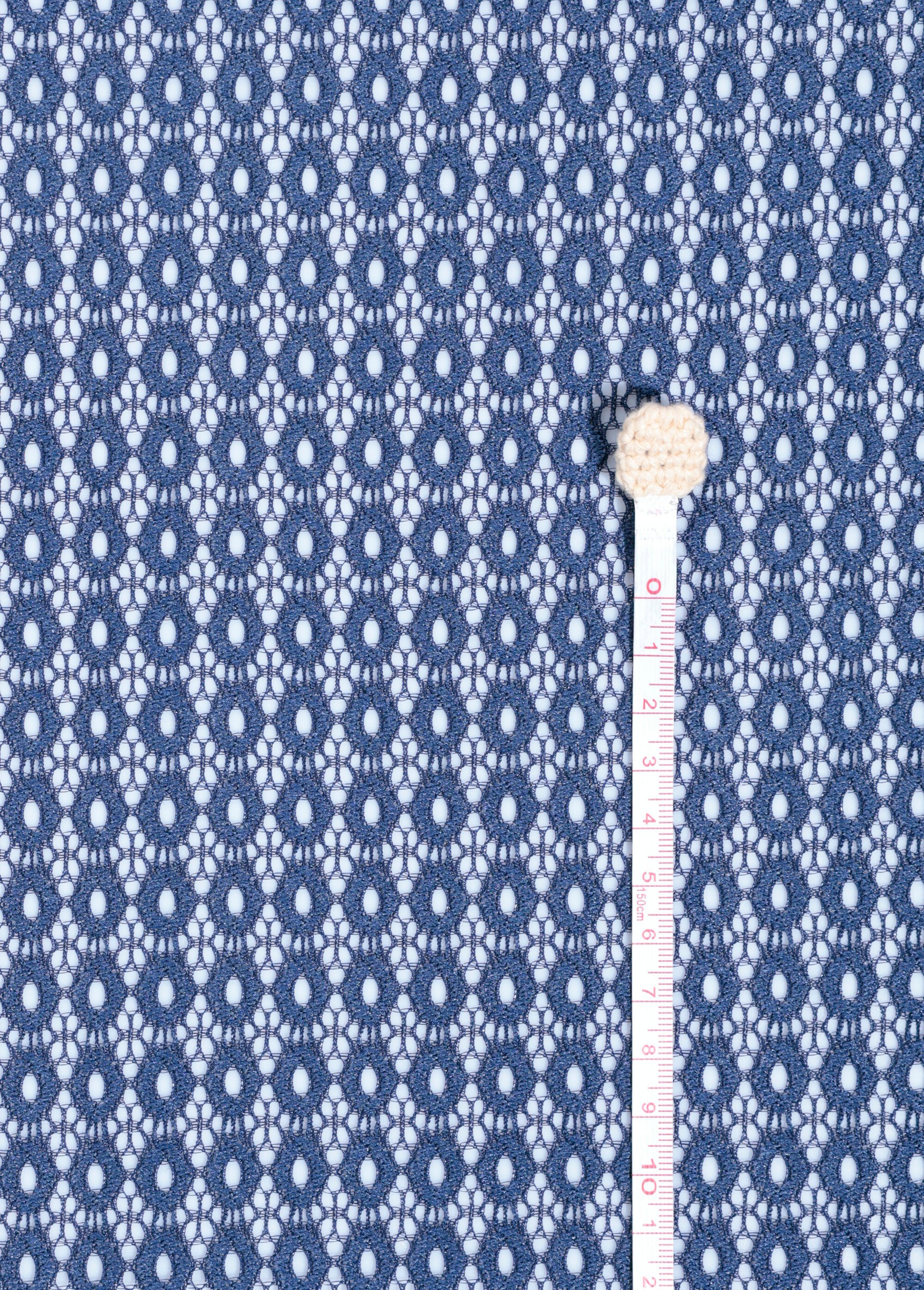 Coupon dentelle guipure ovale, 3B