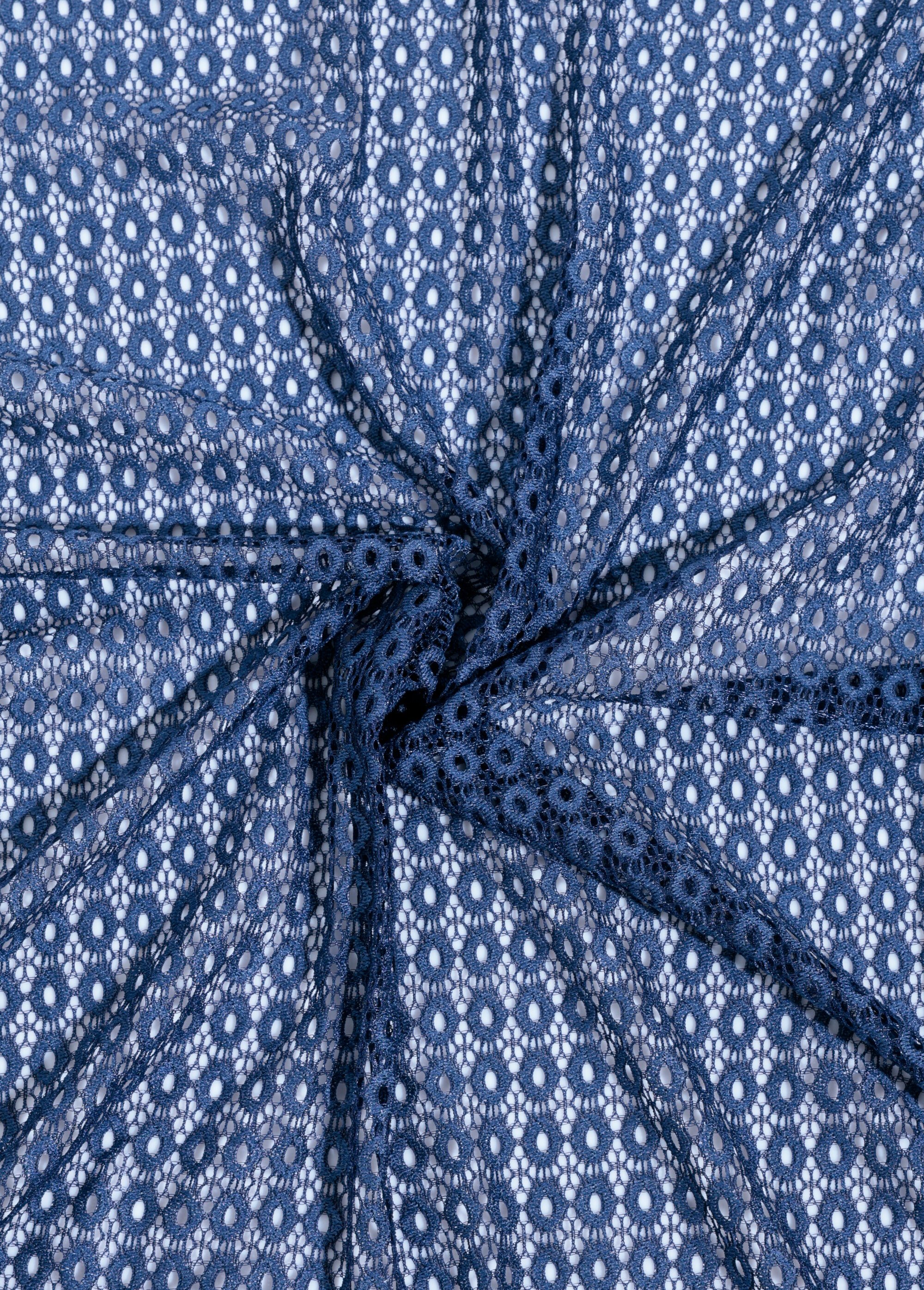 Coupon dentelle guipure ovale, 3B BLEU COT143979 FA1