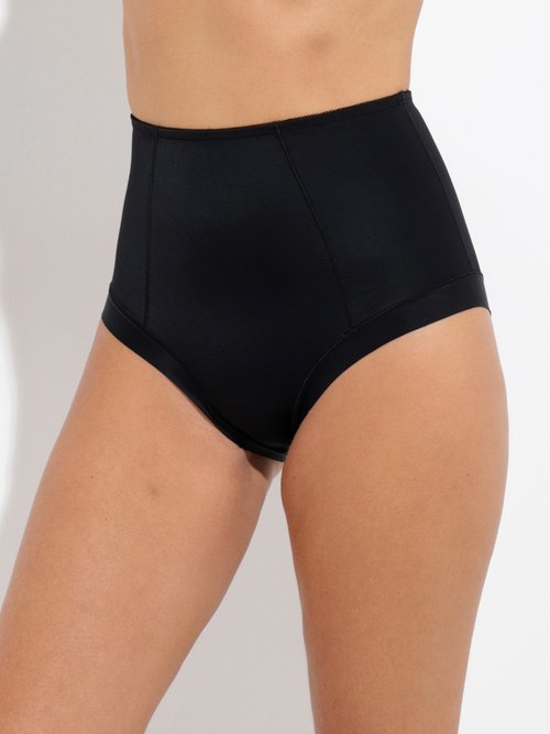 Culotte maxi sculptante taille haute Femme Noir DYNAMO FA1