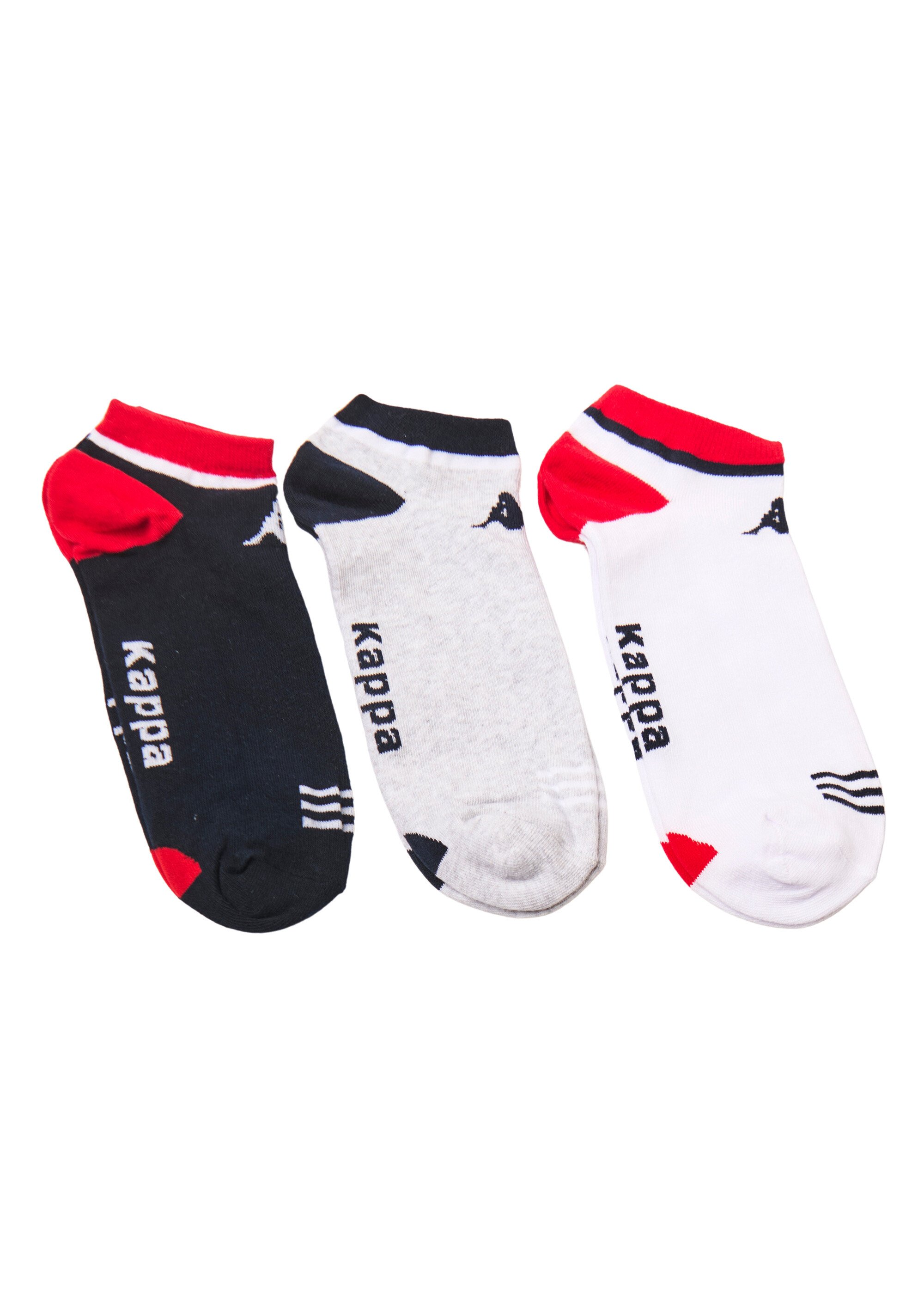 Lot de 3 Socquettes de sport assorties