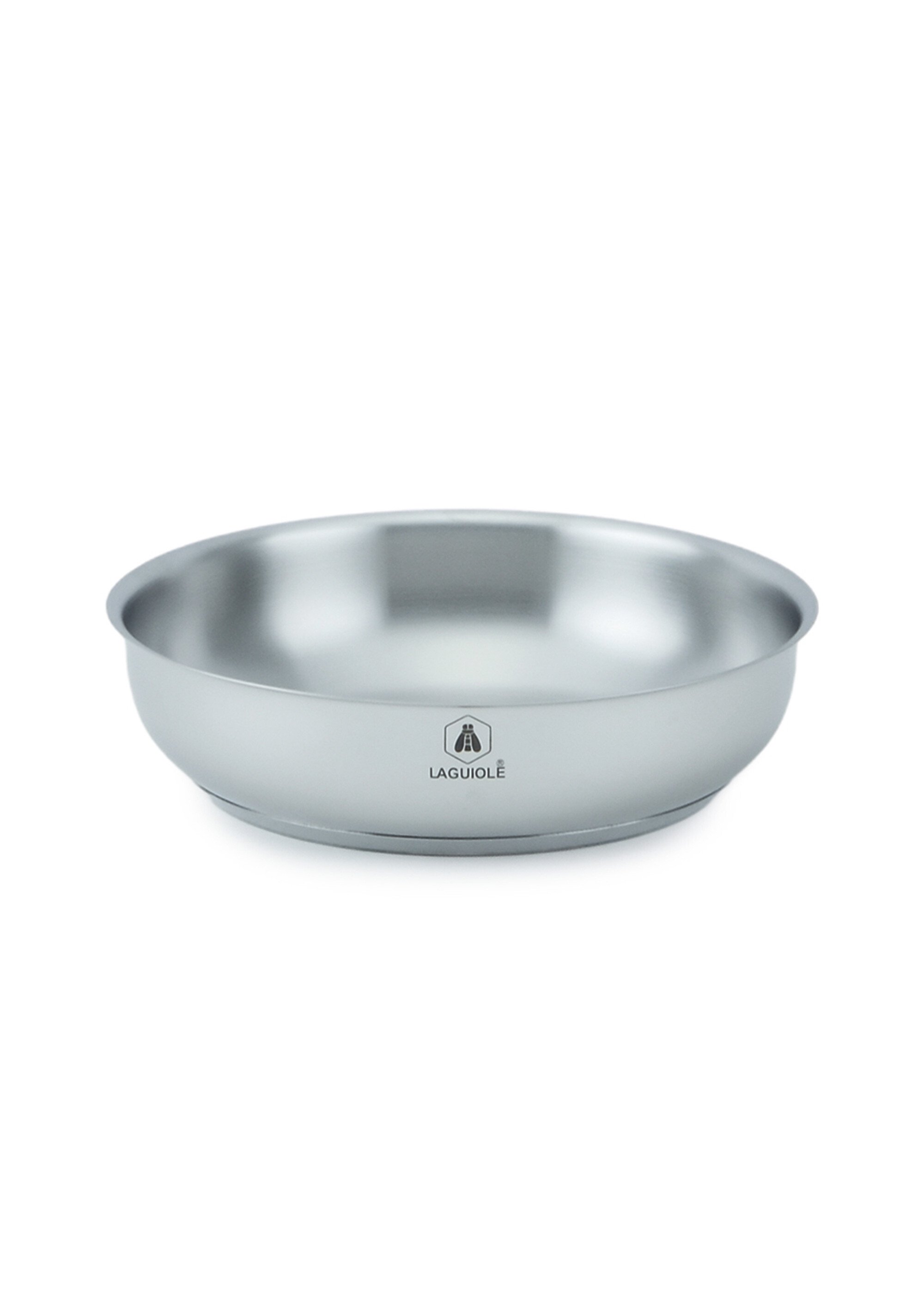 Set 3 poêles inox 20/24/28cm, Réactif Gris 9120675 DE2