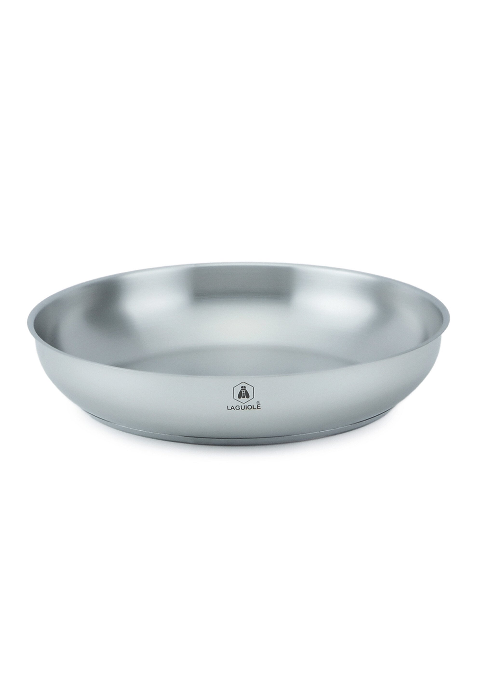 Set 3 poêles inox 20/24/28cm, Réactif Gris 9120675 DE3
