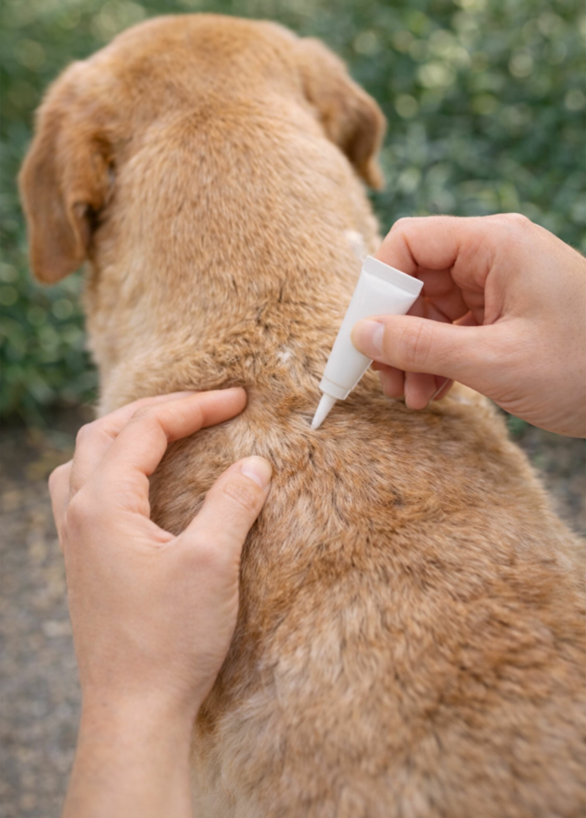 Pipettes insectifuges pour chien ou chiot BLANC RIG-100926313B SI1