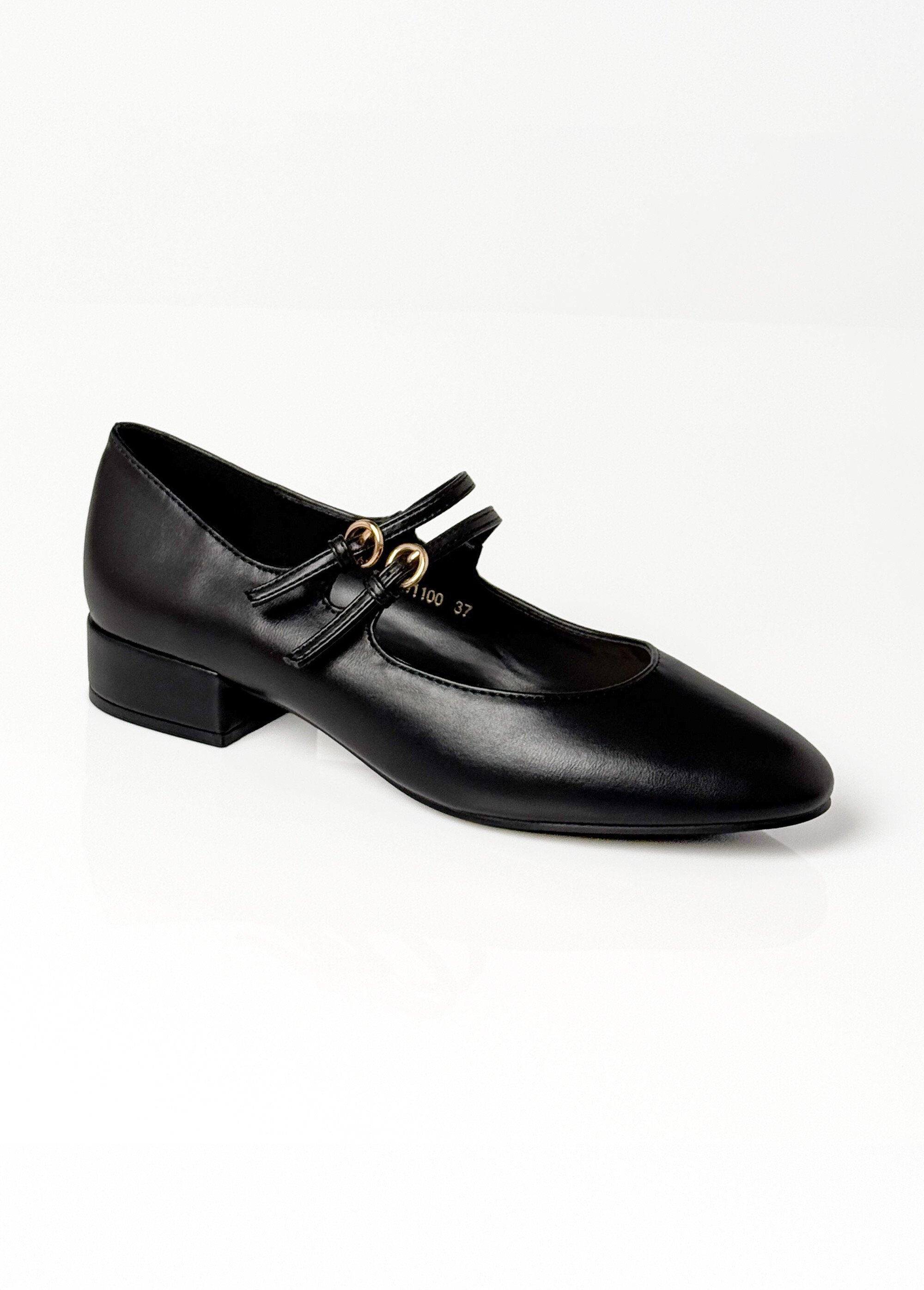 Ballerines babies à brides, simili cuir