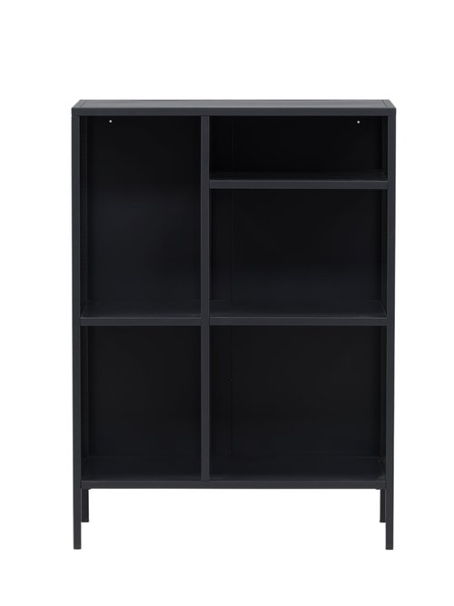 Bibliothèque ouverte, cotés grillagés GRIS VEN-15357 DE1