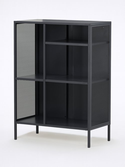 Bibliothèque ouverte, cotés grillagés GRIS VEN-15357 FA1