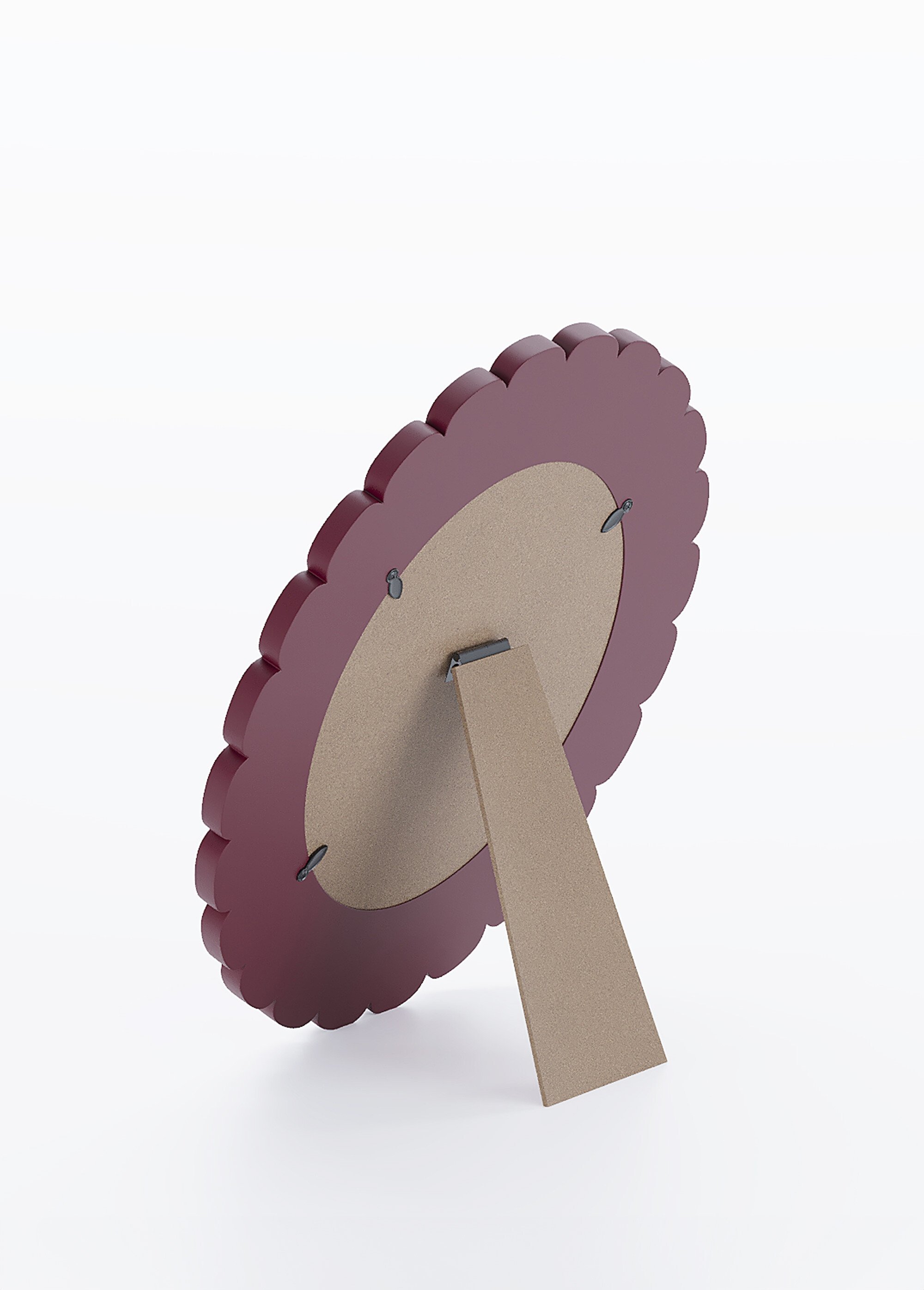 Cadre photo ovale à poser, décor vintage Rose POT-VENDOME DR1