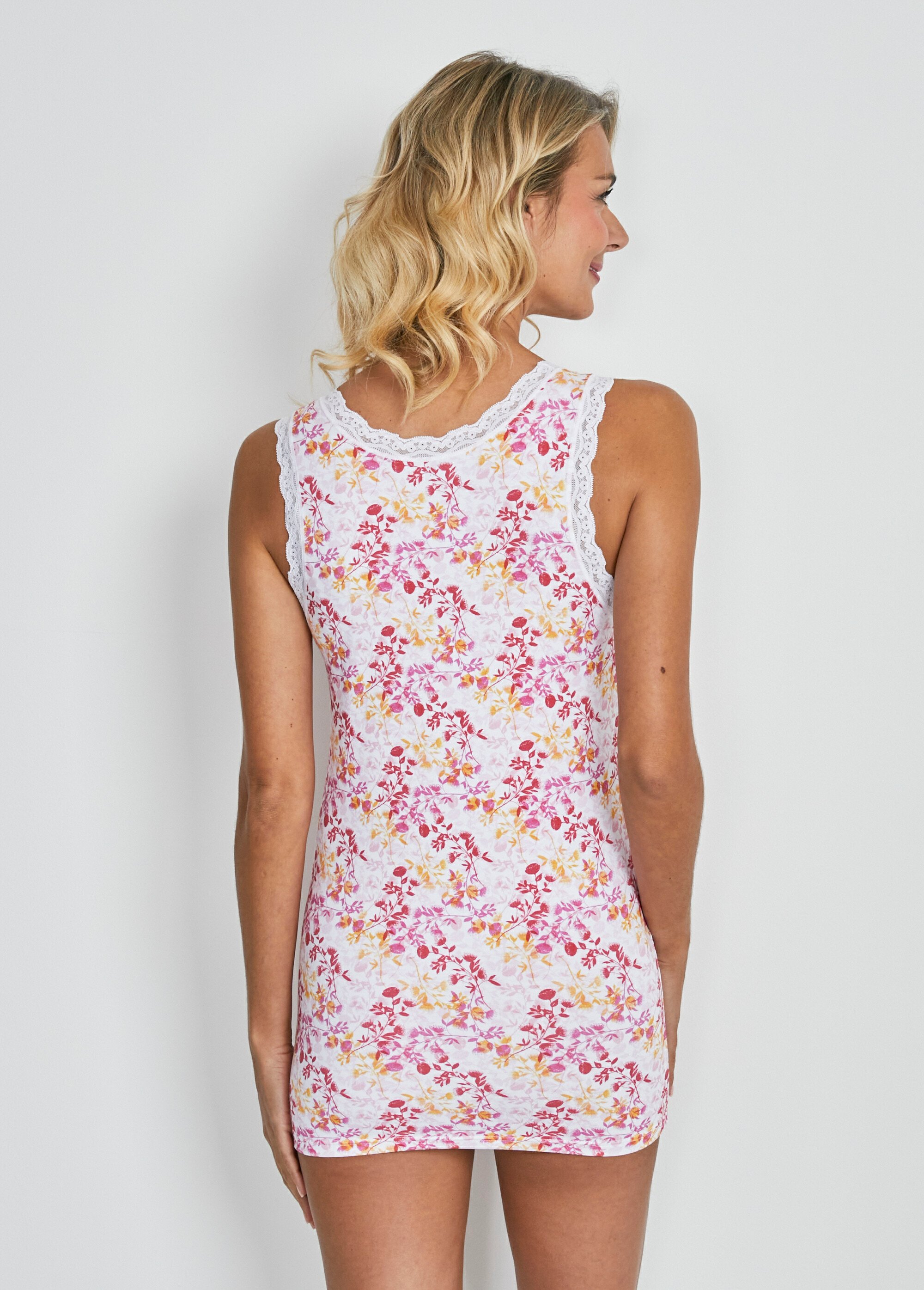 Maillot de corps caraco dentelle