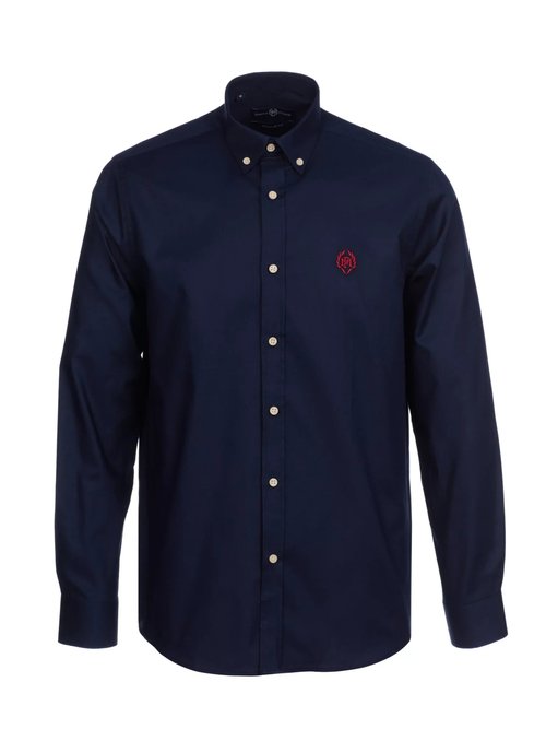 Chemise chic avec col américain Homme Bleu MFKCYRIL AP1