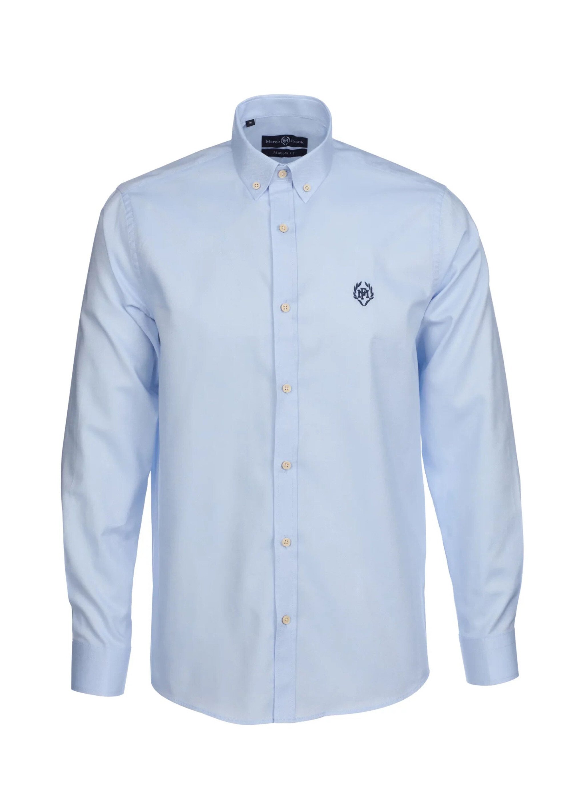 Chemise chic avec col américain Homme Bleu MFKCYRIL AP1