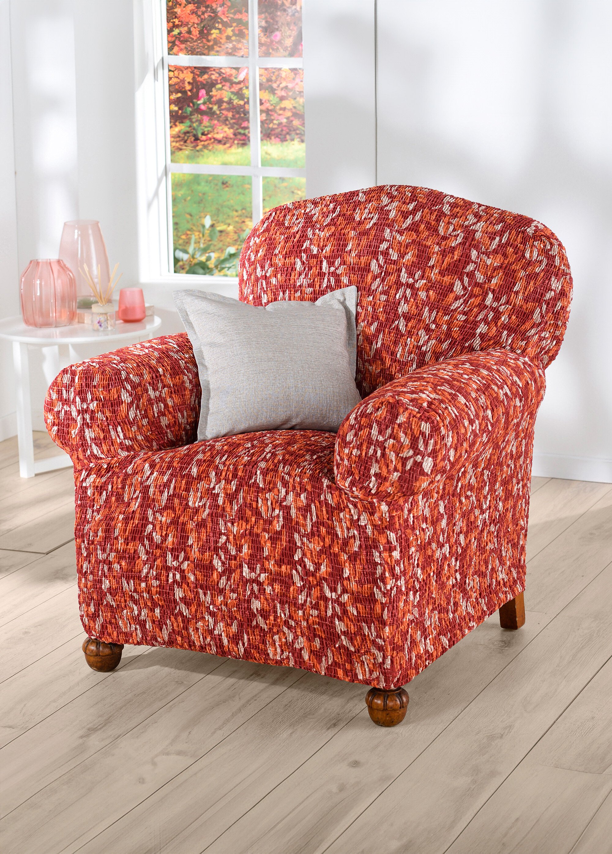 Housse imprimée pour fauteuil ou canapé
