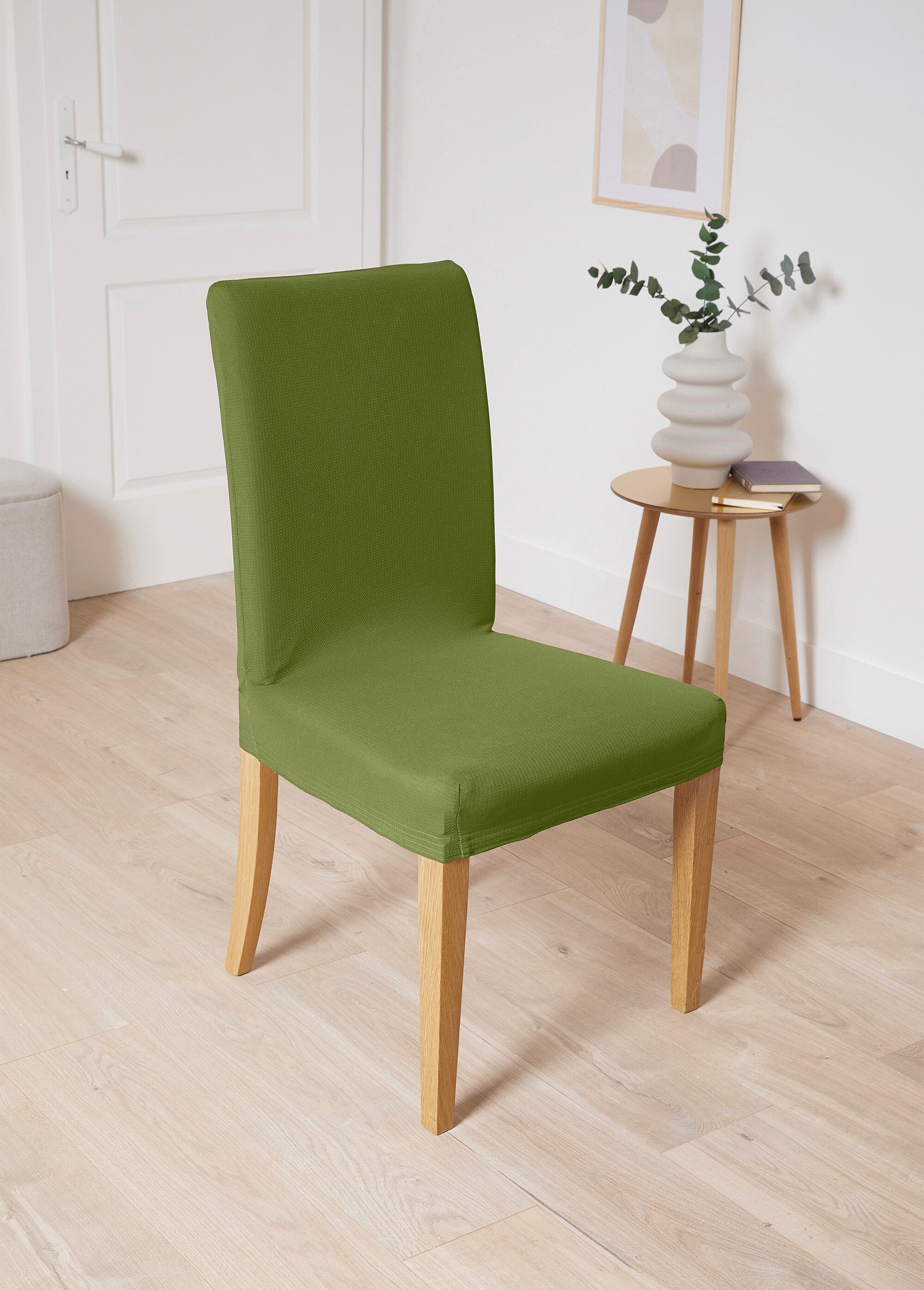 Housses bi-extensibles intégrales chaise - lot de 2 Vert ROUQUINE FA1