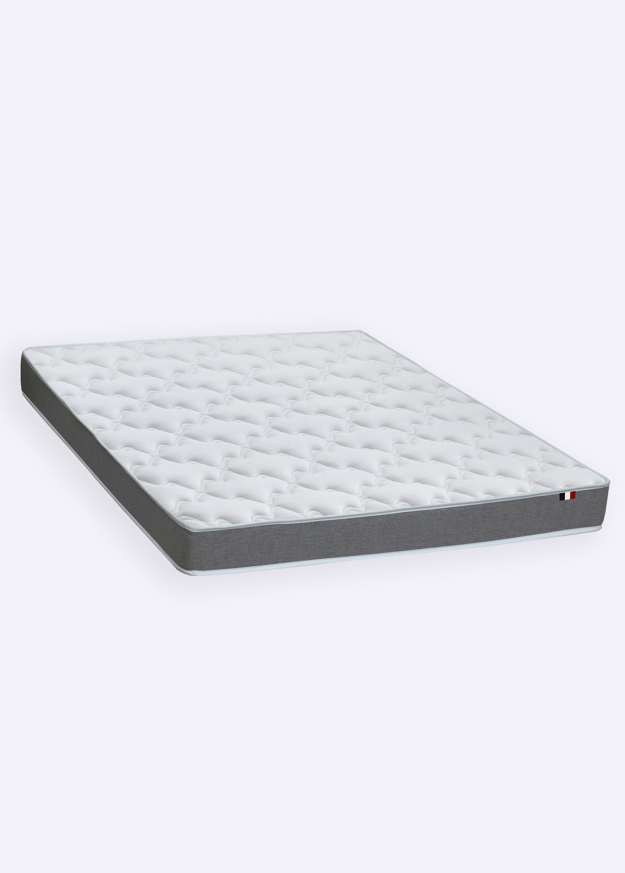 Matelas ferme en mousse, haut. 16/17cm BLANC AFI-MAGNOLIA FA1