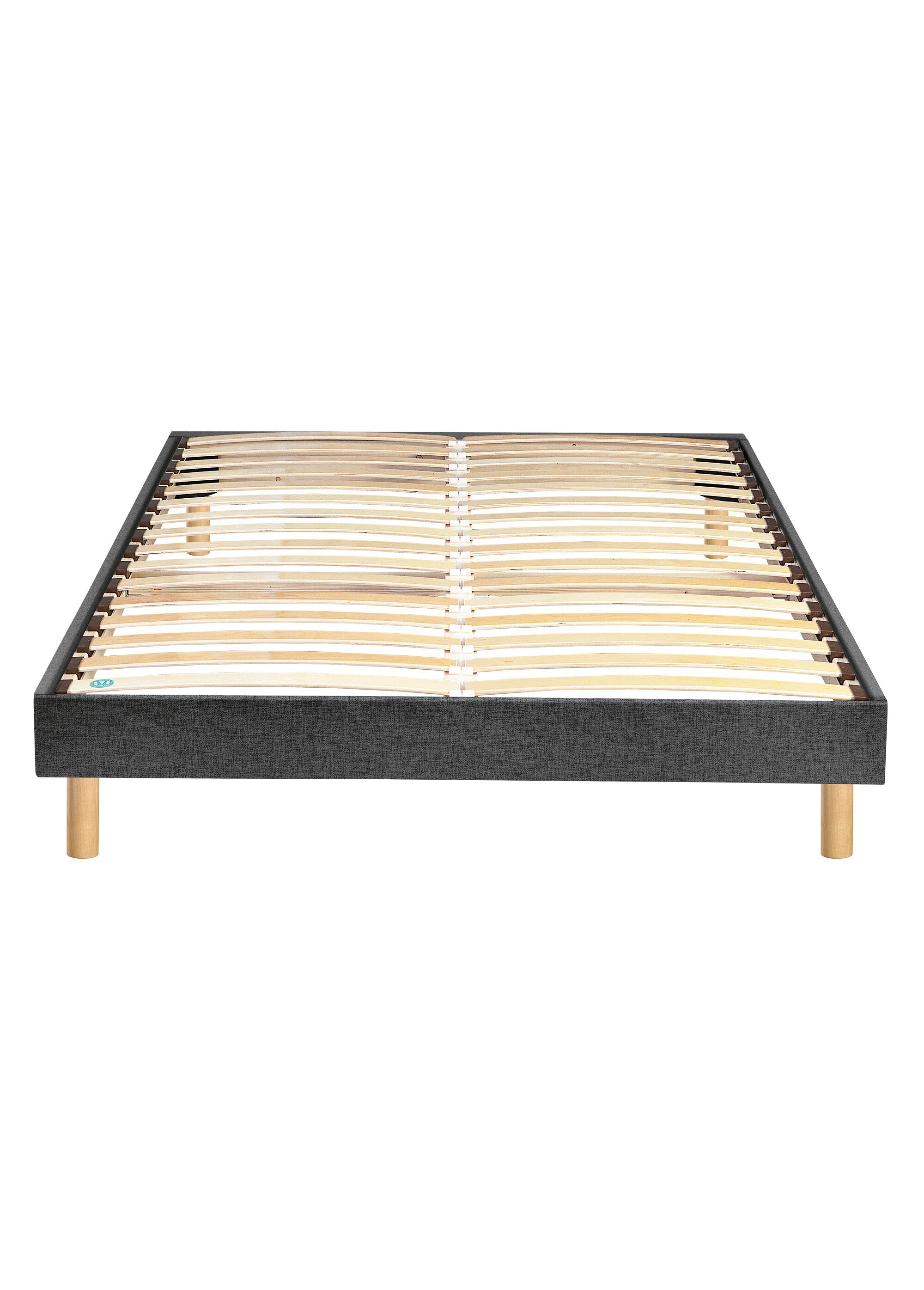 Sommier tapissier à monter soi-même, à lattes GRIS MER-SOM-SELFKIT DE3