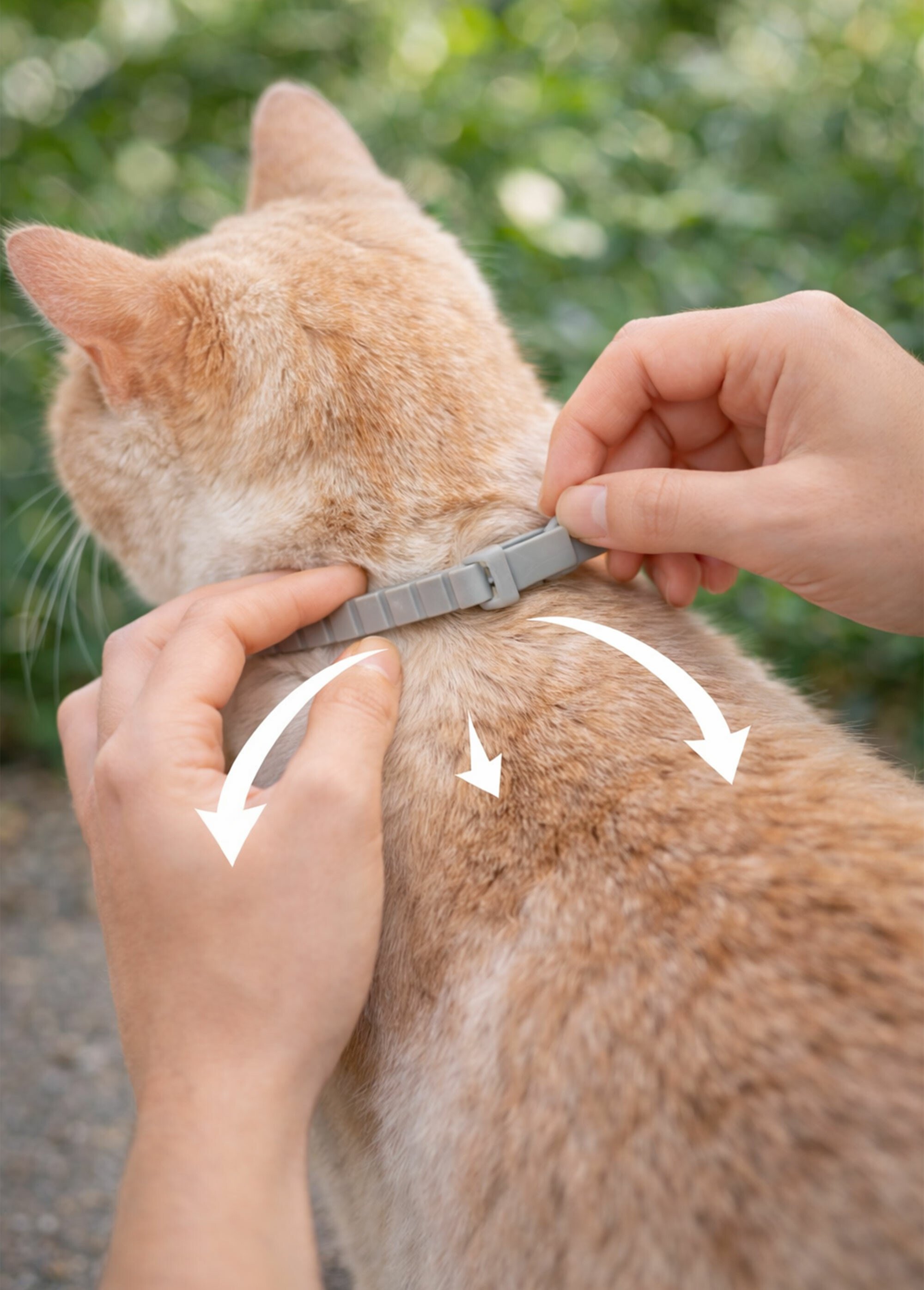 Collier insectifuge pour chat ROSE RIG-100934433B SI1