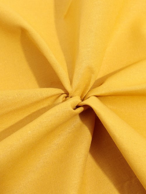 Coupon tissu fin uni polyvalent 1 MARRON COT43924 FA1