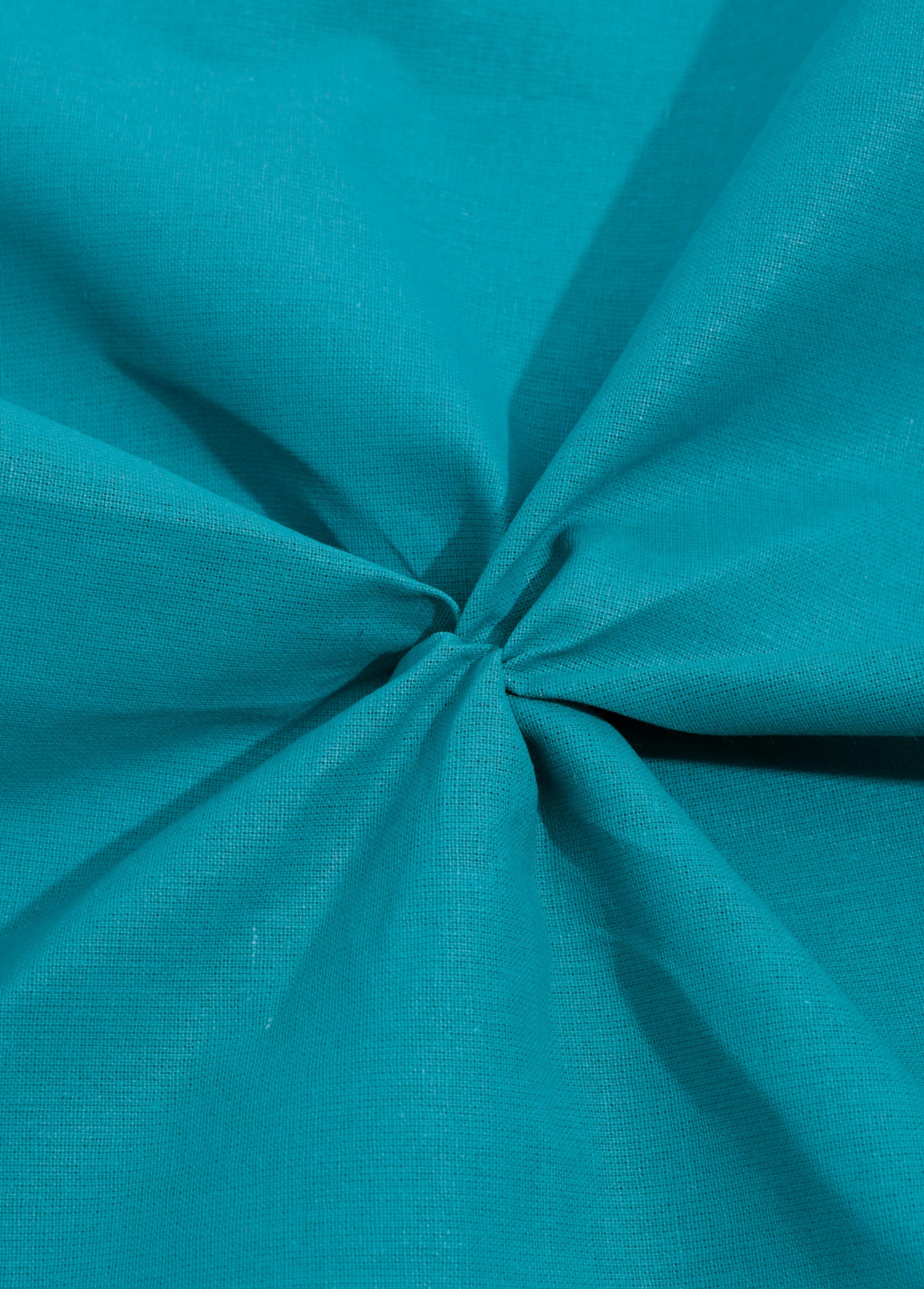 Coupon tissu multi usages fin uni 2 BLEU COT43911 FA1