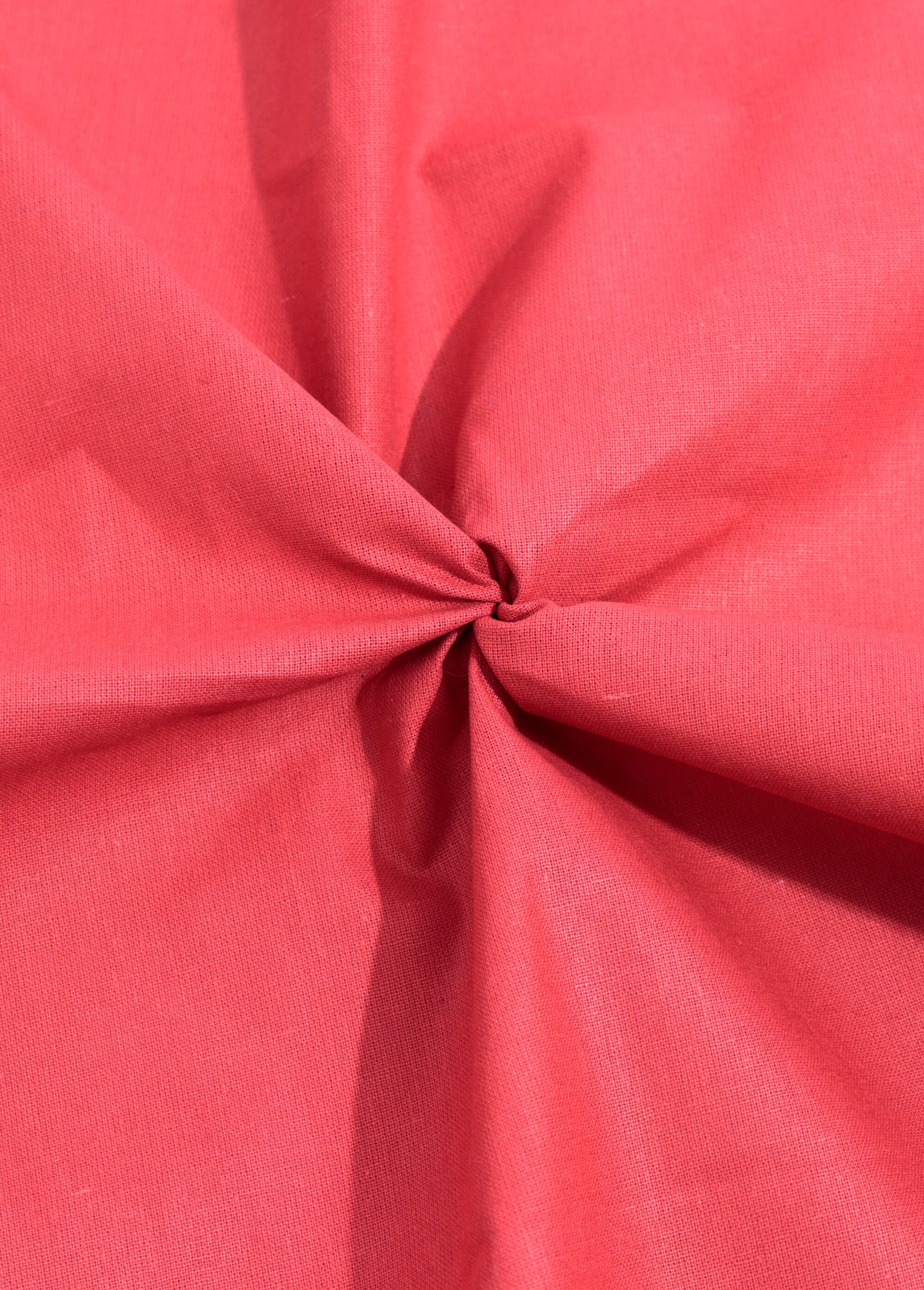 Coupon tissu multi usages fin uni 2 ROUGE COT43911 FA1