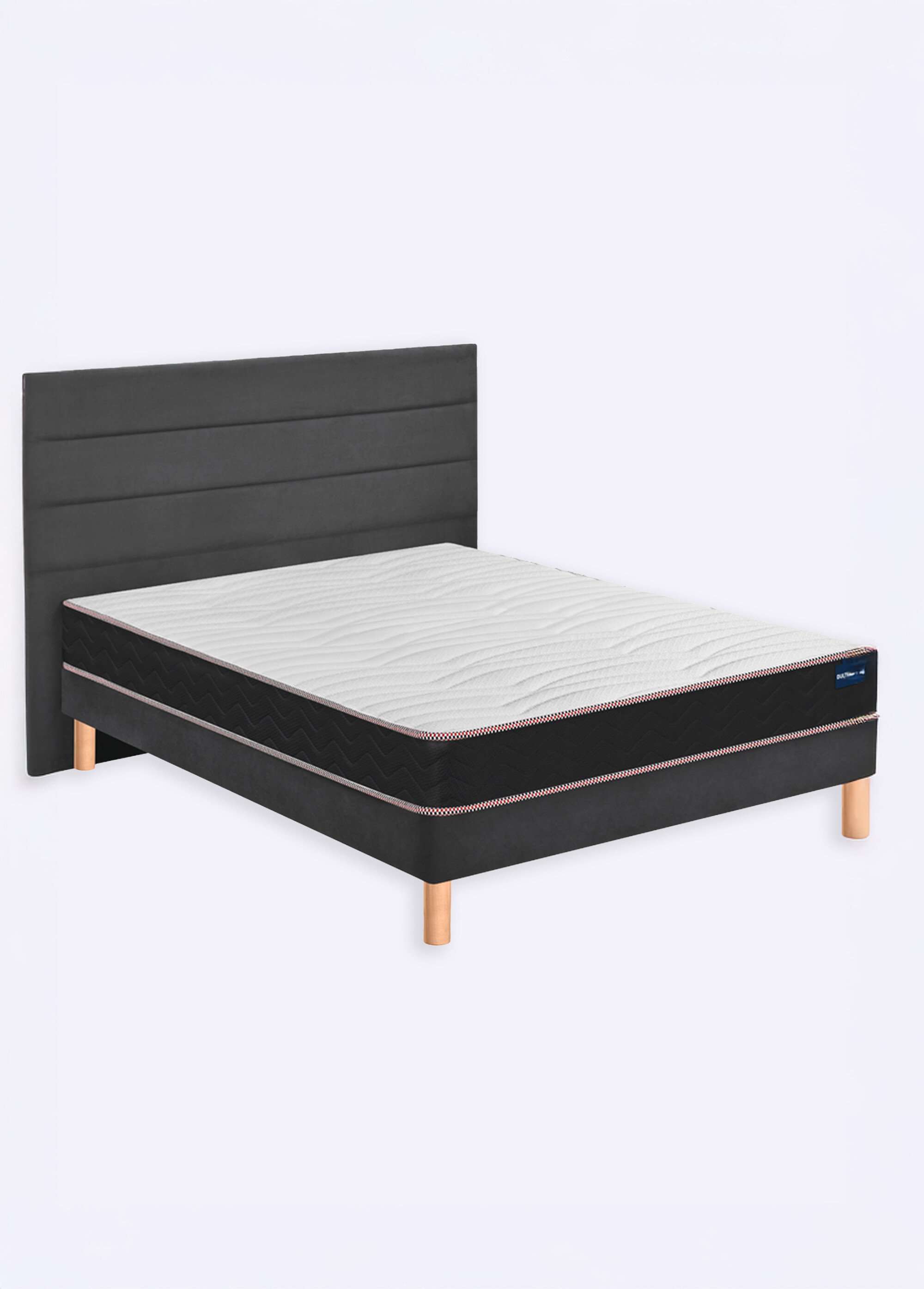 Matelas ferme en mousse anti acariens, haut. 13cm BLANC BUL-VITALITY1.1 DE1