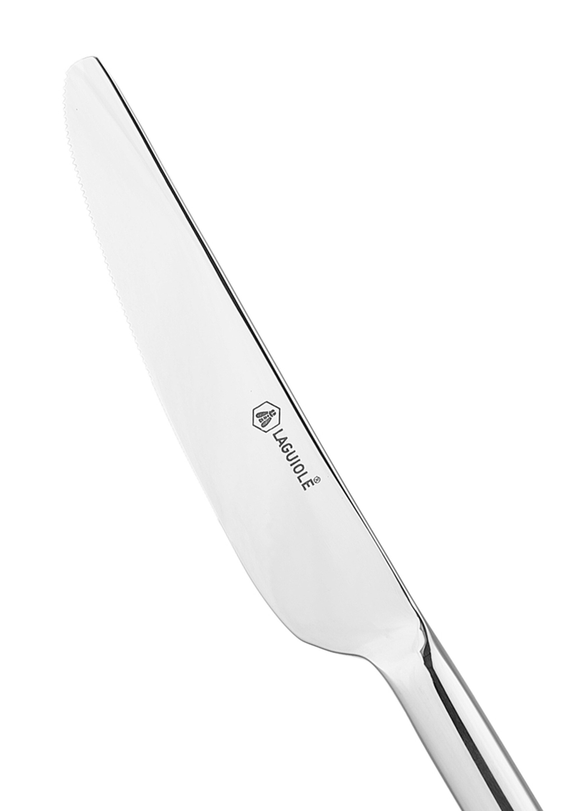 Ménagère 24 pièces inox brillant, Freesia Gris 9160485 DE2