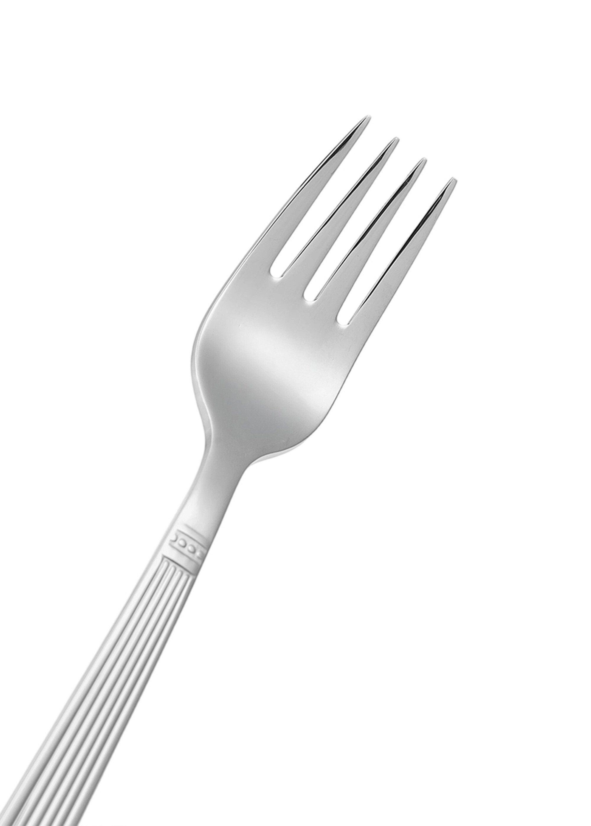 Ménagère 24 pièces inox brillant, Iris Gris 9160480 DE3