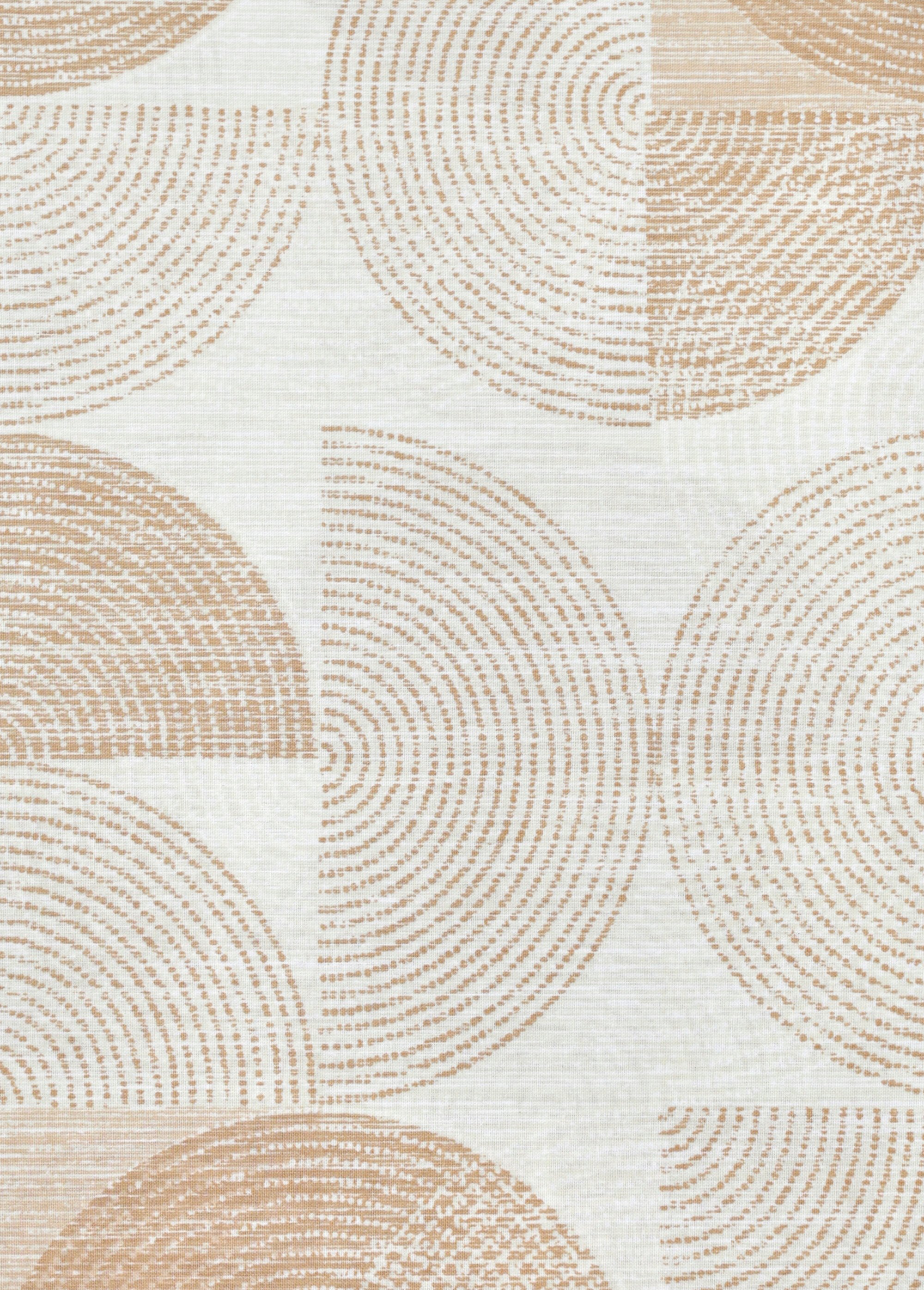 Parure de lit 4 pièces avec drap plat, demi-cercles