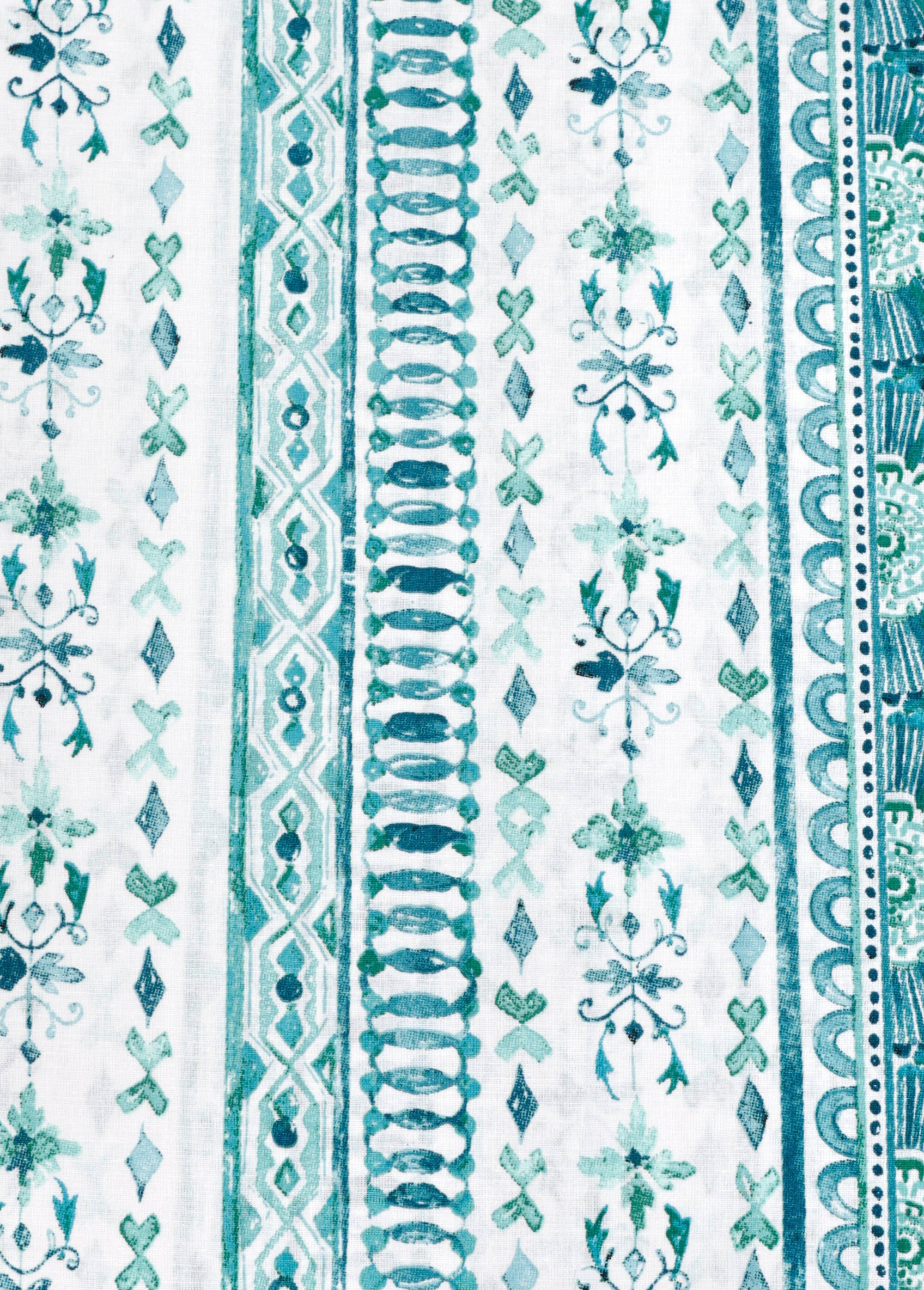 Parure de lit 4 pièces avec drap plat, éventails