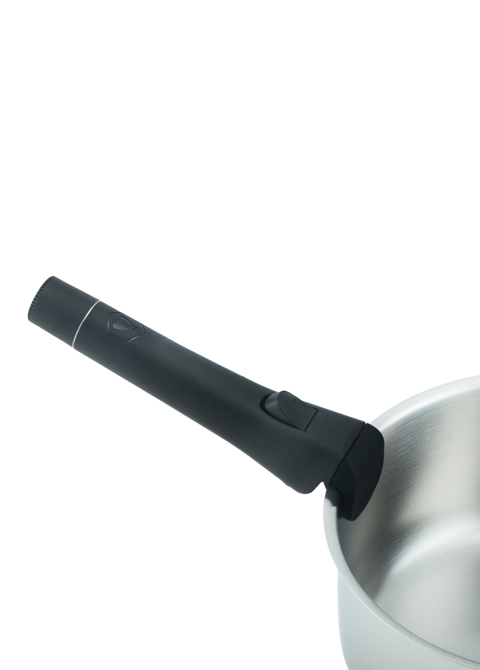 Set 10 pièces inox amovible, Réactif Gris 9120695 DE4