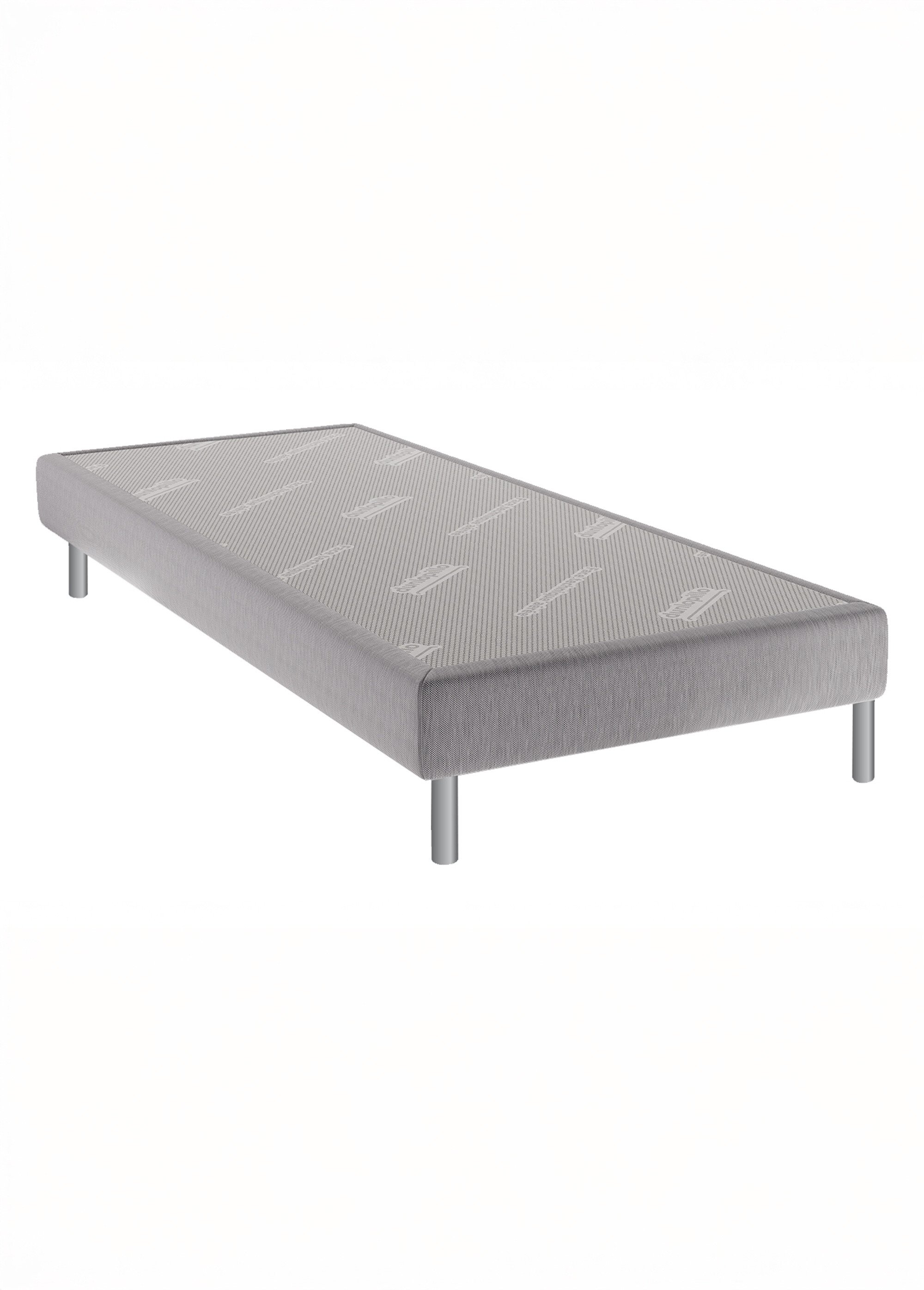 Sommier tapissier bois massif, à lattes GRIS DUN-SOM-GENSOM FA2