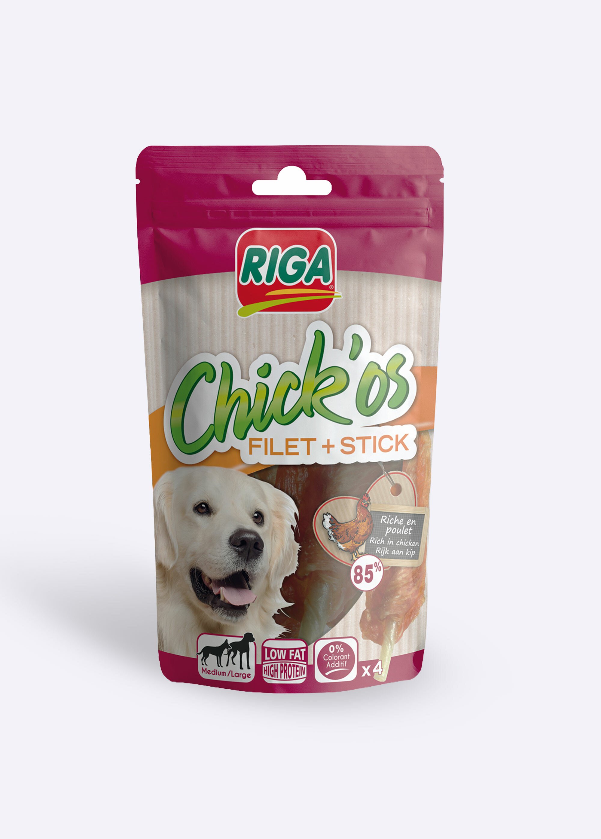 Friandises filets au poulet, pour chien MARRON RIG-00002981EL FA1