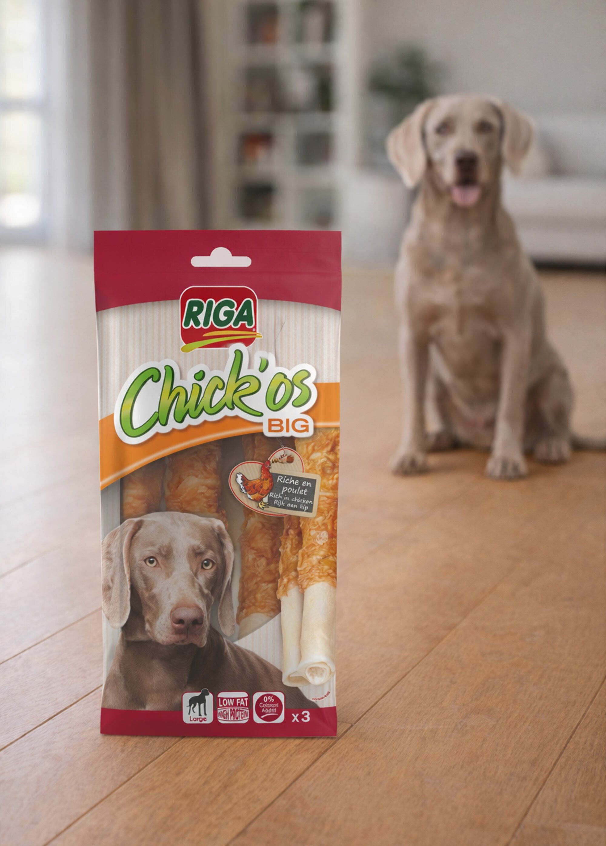 Maxi sticks lardés, pour grand chien MARRON RIG-00005150EL SI1