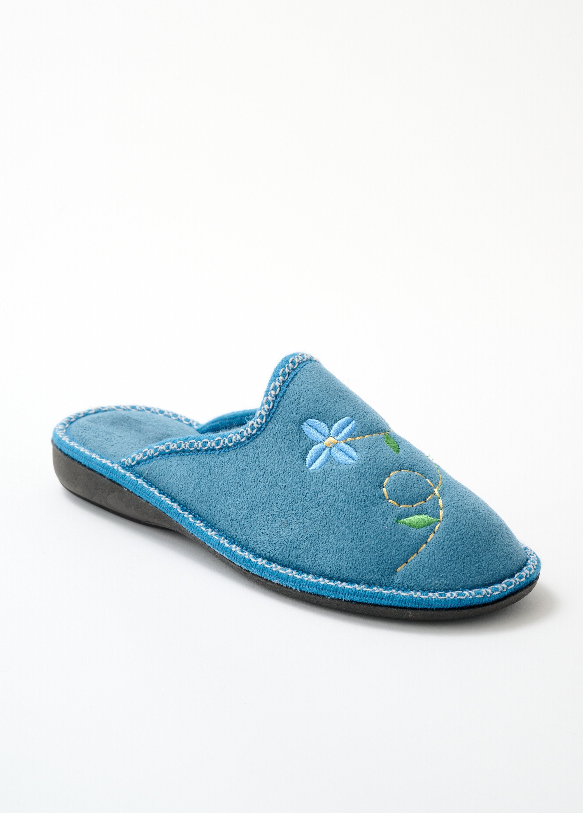 Chaussons mules compensés largeur confort