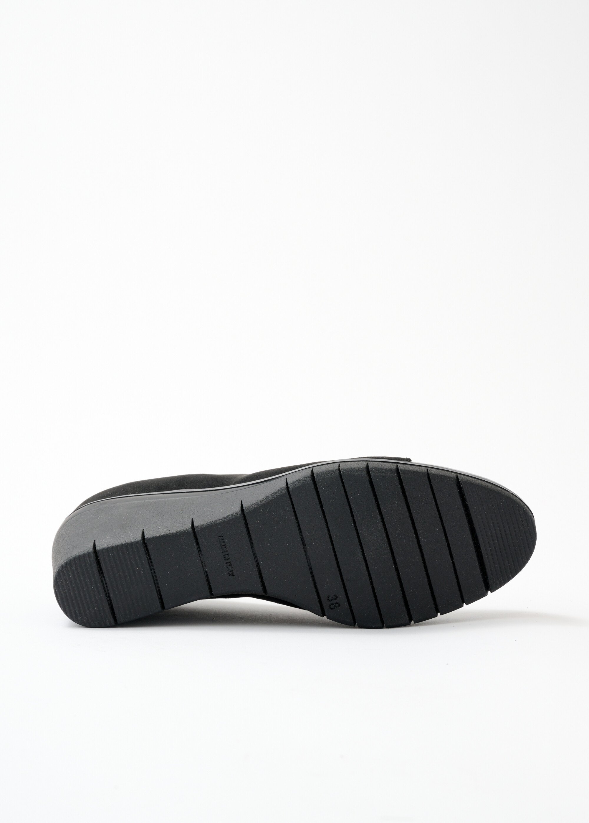 Chaussure de ville compensée largeur confort Femme Noir ORANOSA UN1